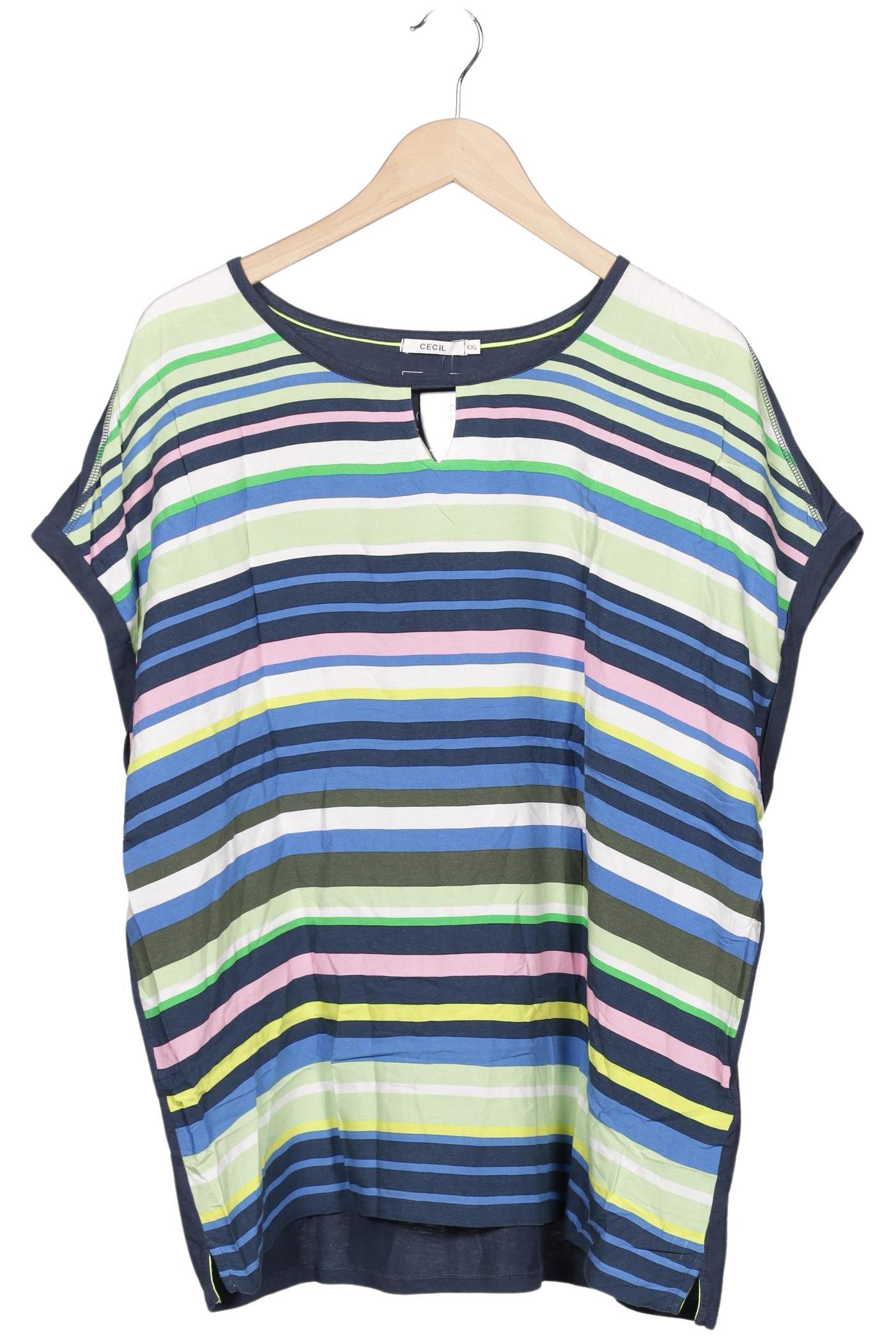 

Cecil Damen T-Shirt, mehrfarbig, Gr. 46