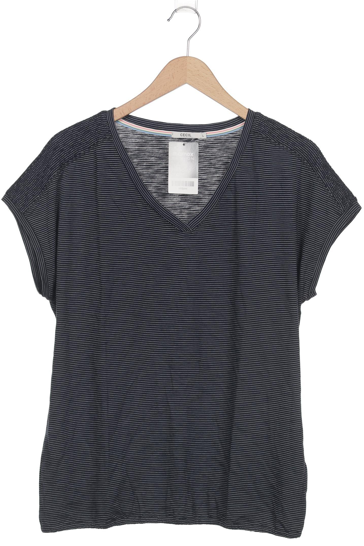 

Cecil Damen T-Shirt, marineblau, Gr. 42