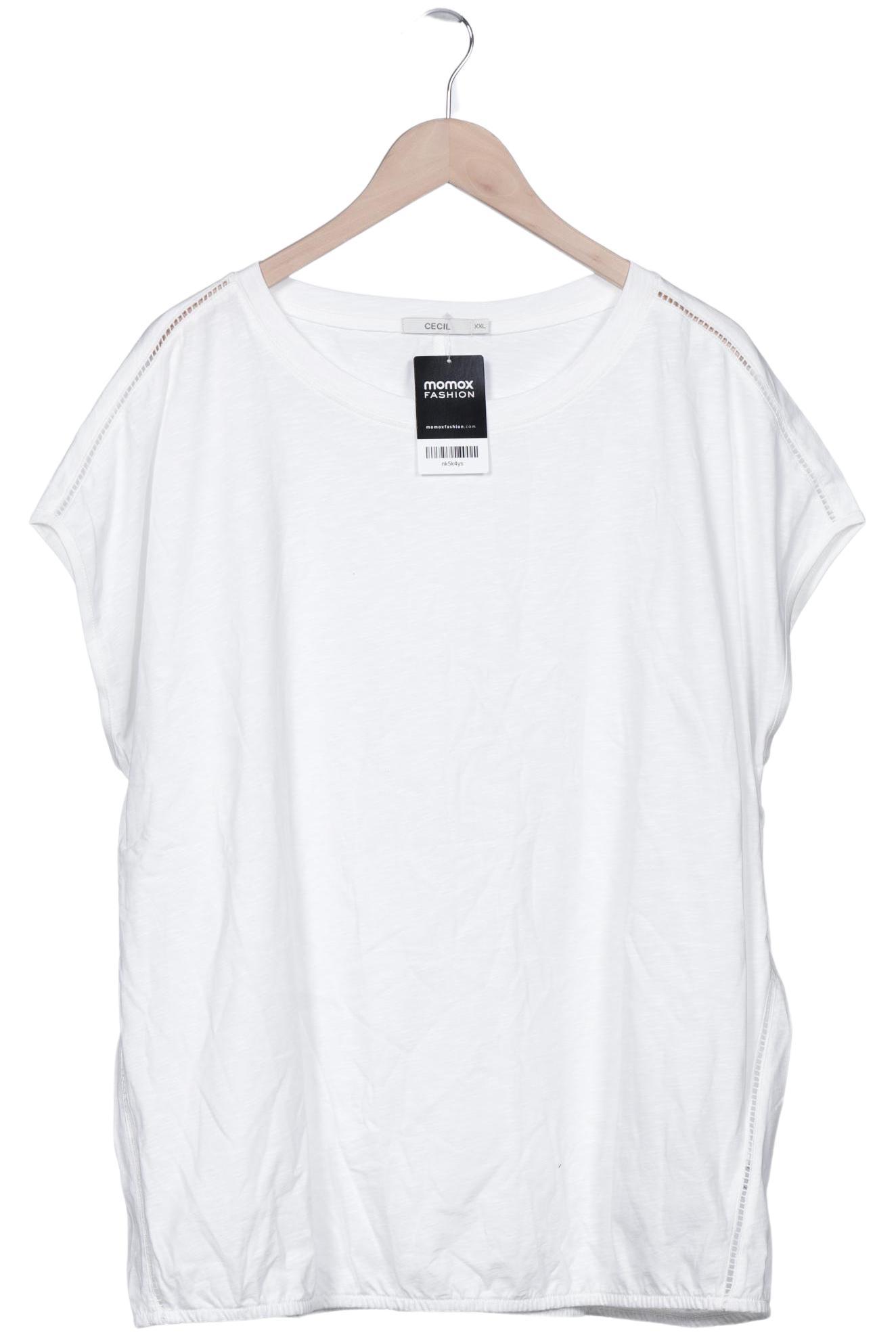

Cecil Damen T-Shirt, weiß, Gr. 46