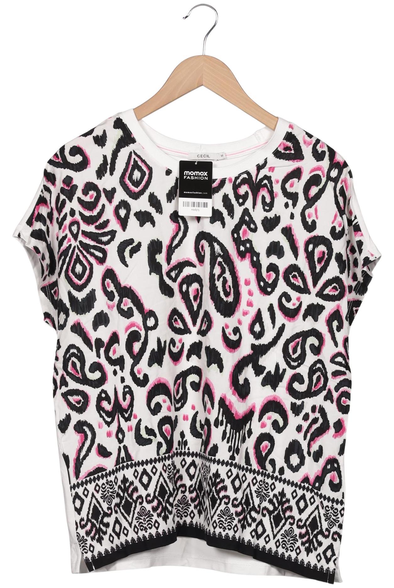 

Cecil Damen T-Shirt, weiß, Gr. 38
