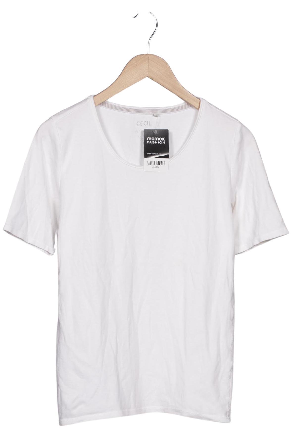 

Cecil Damen T-Shirt, weiß, Gr. 38