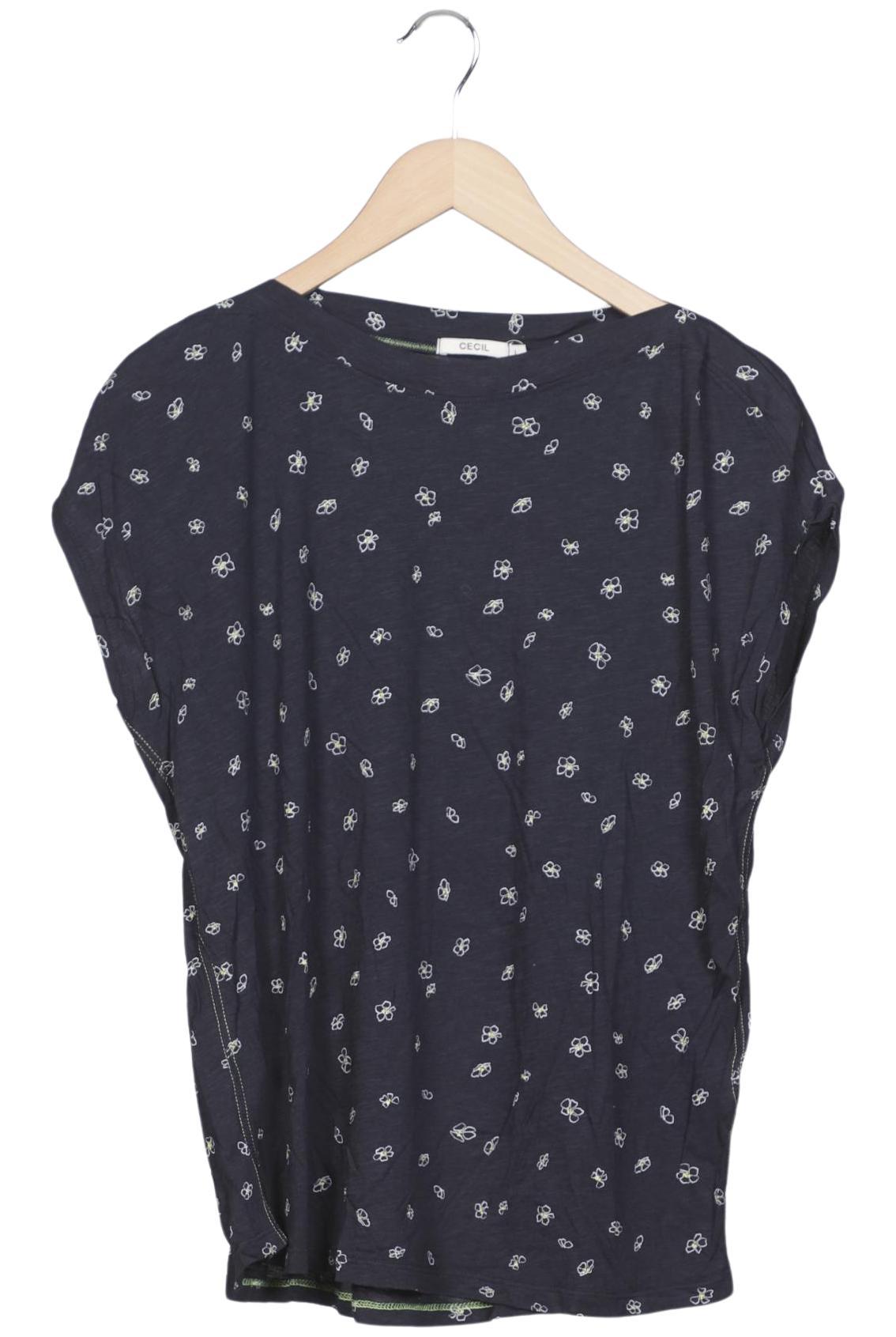 

Cecil Damen T-Shirt, marineblau, Gr. 42