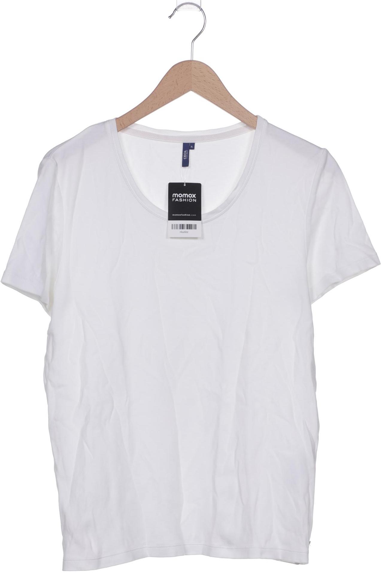 

Cecil Damen T-Shirt, weiß, Gr. 44