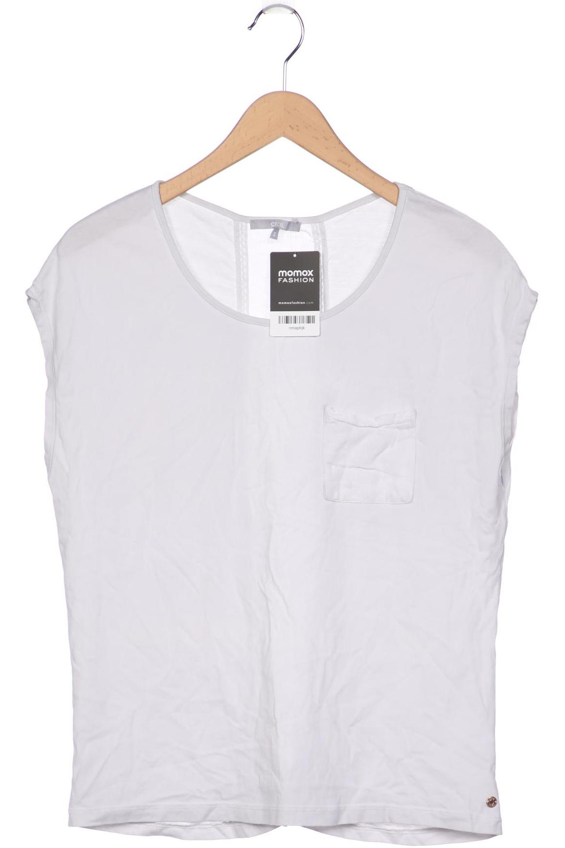 

CECIL Damen T-Shirt, weiß