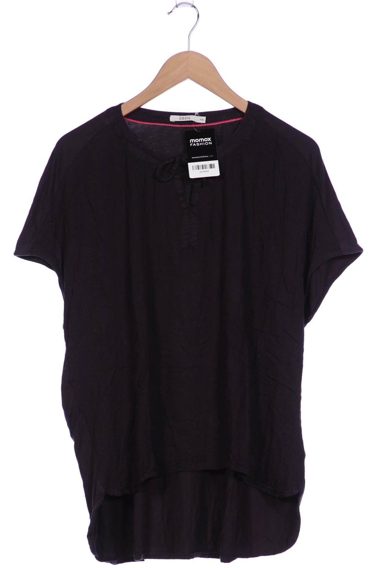 

Cecil Damen T-Shirt, schwarz, Gr. 46