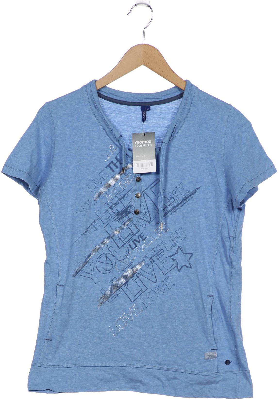 

CECIL Damen T-Shirt, hellblau