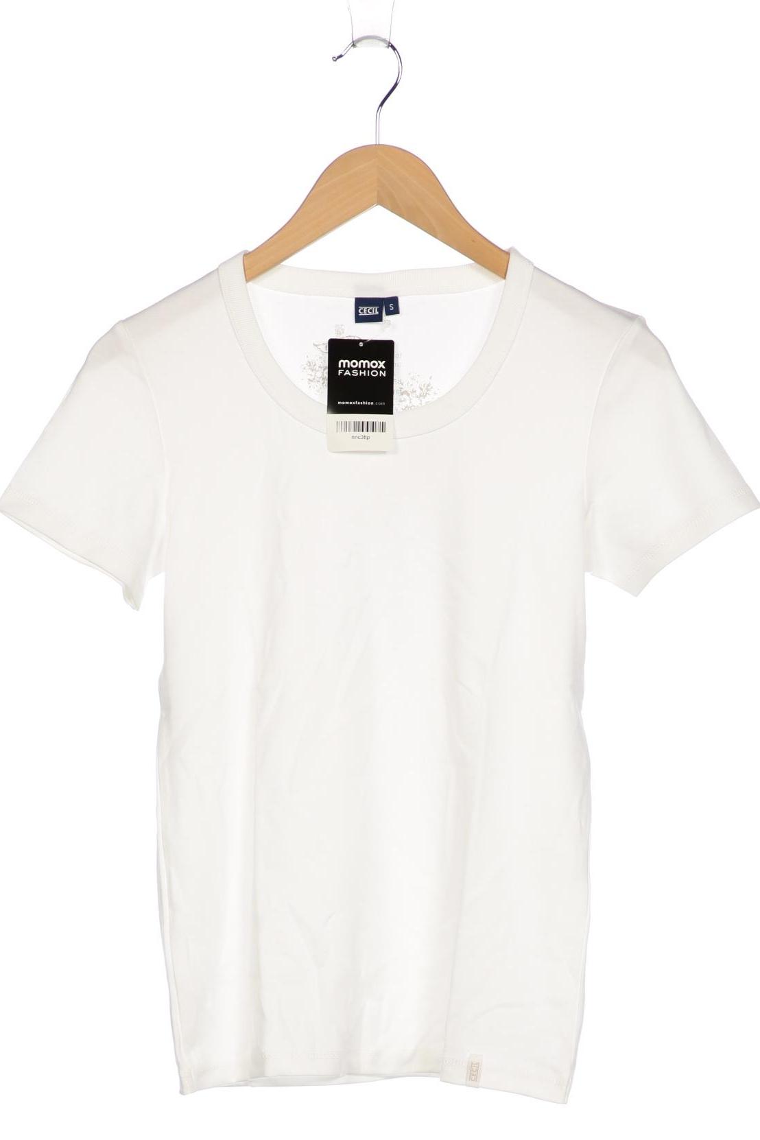

Cecil Damen T-Shirt, weiß, Gr. 36