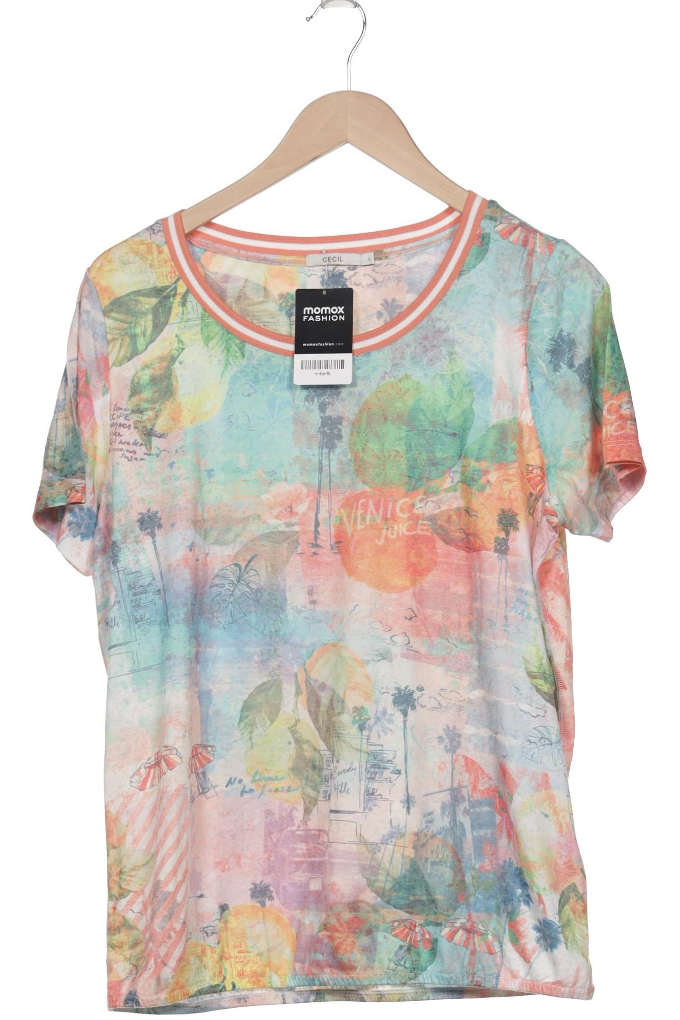 

Cecil Damen T-Shirt, mehrfarbig, Gr. 42