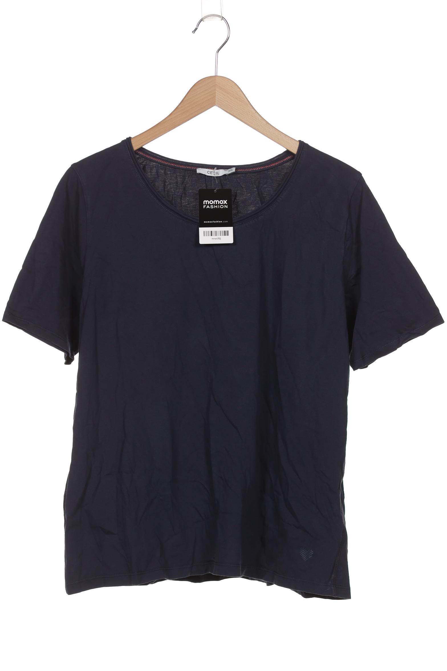 

Cecil Damen T-Shirt, marineblau, Gr. 46