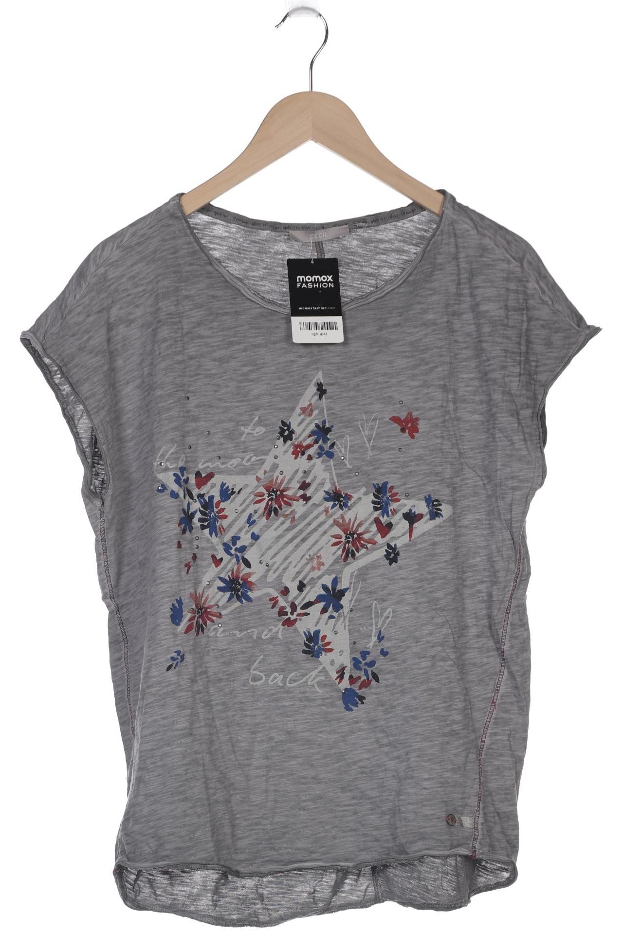 

Cecil Damen T-Shirt, grau, Gr. 42