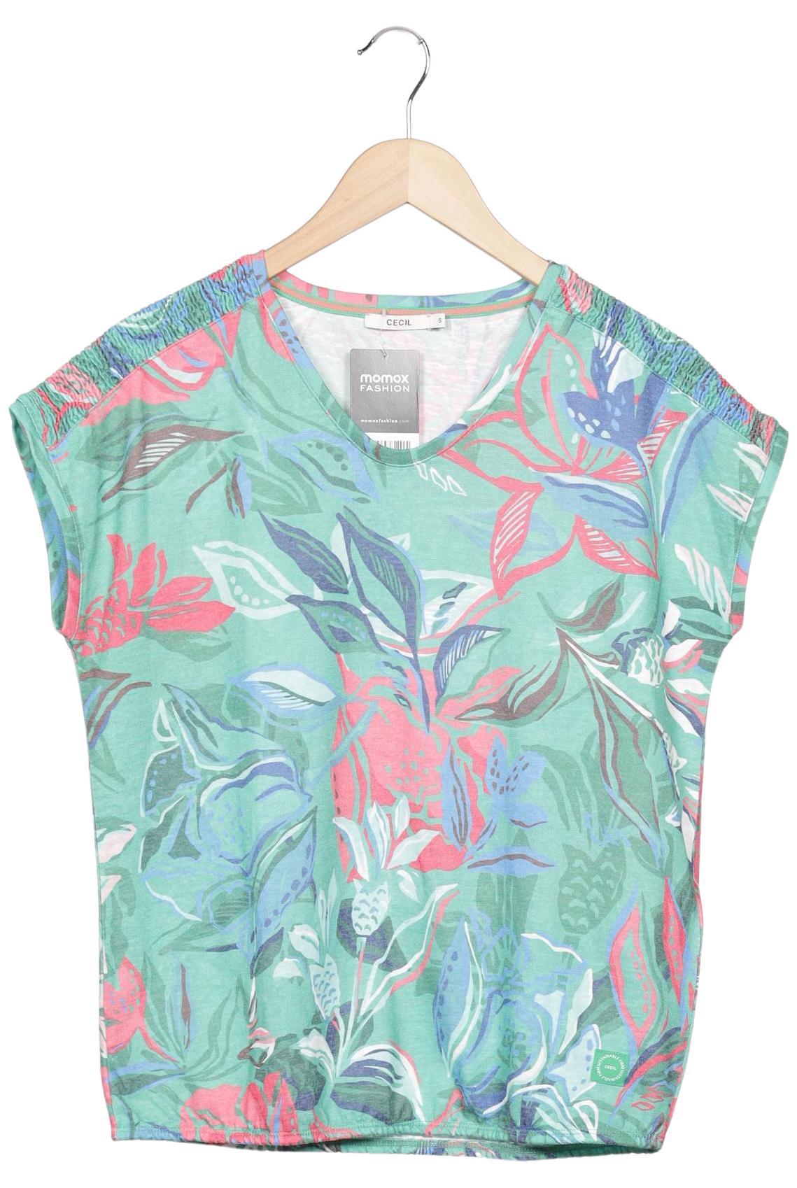 

Cecil Damen T-Shirt, mehrfarbig, Gr. 36