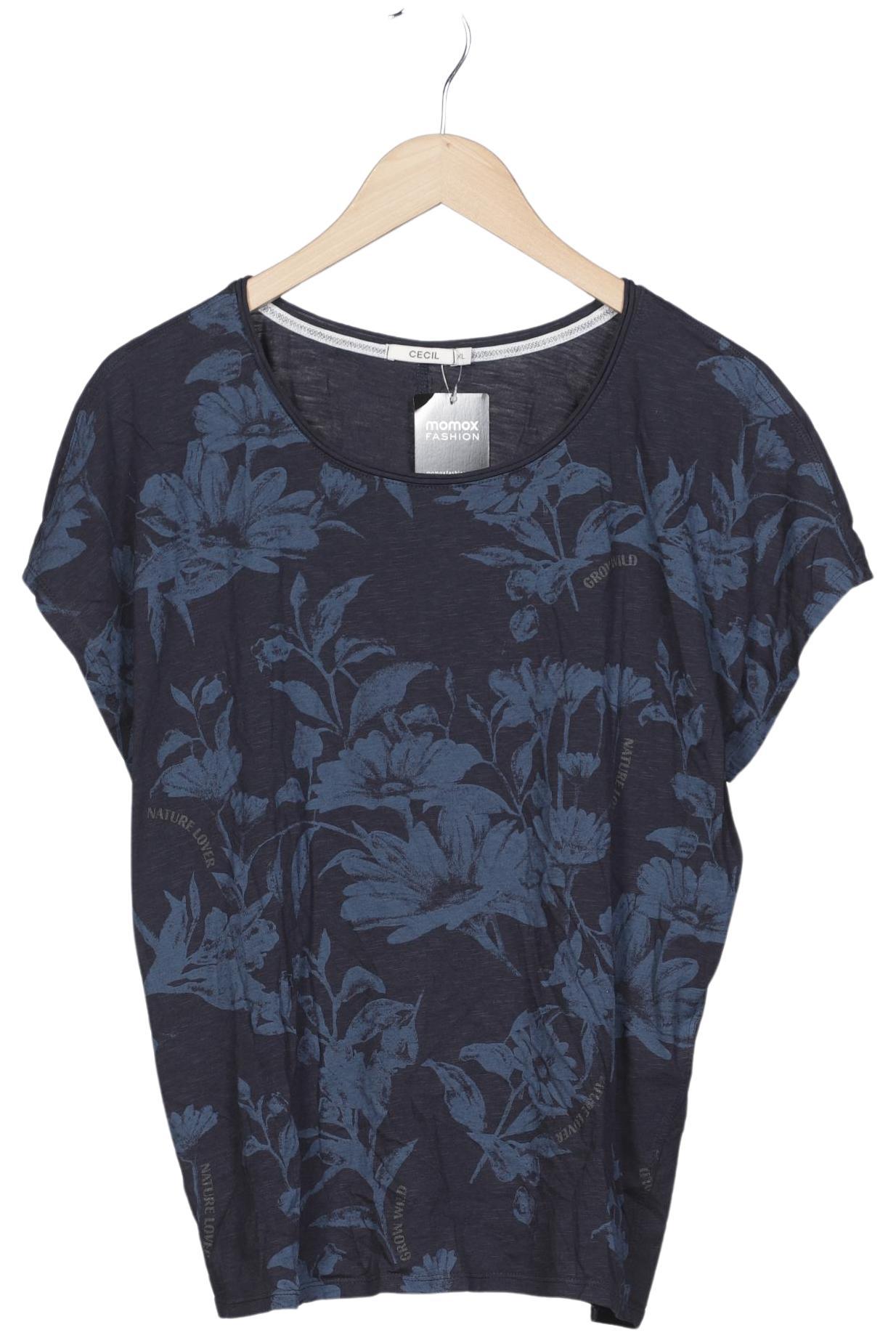 

Cecil Damen T-Shirt, marineblau, Gr. 44