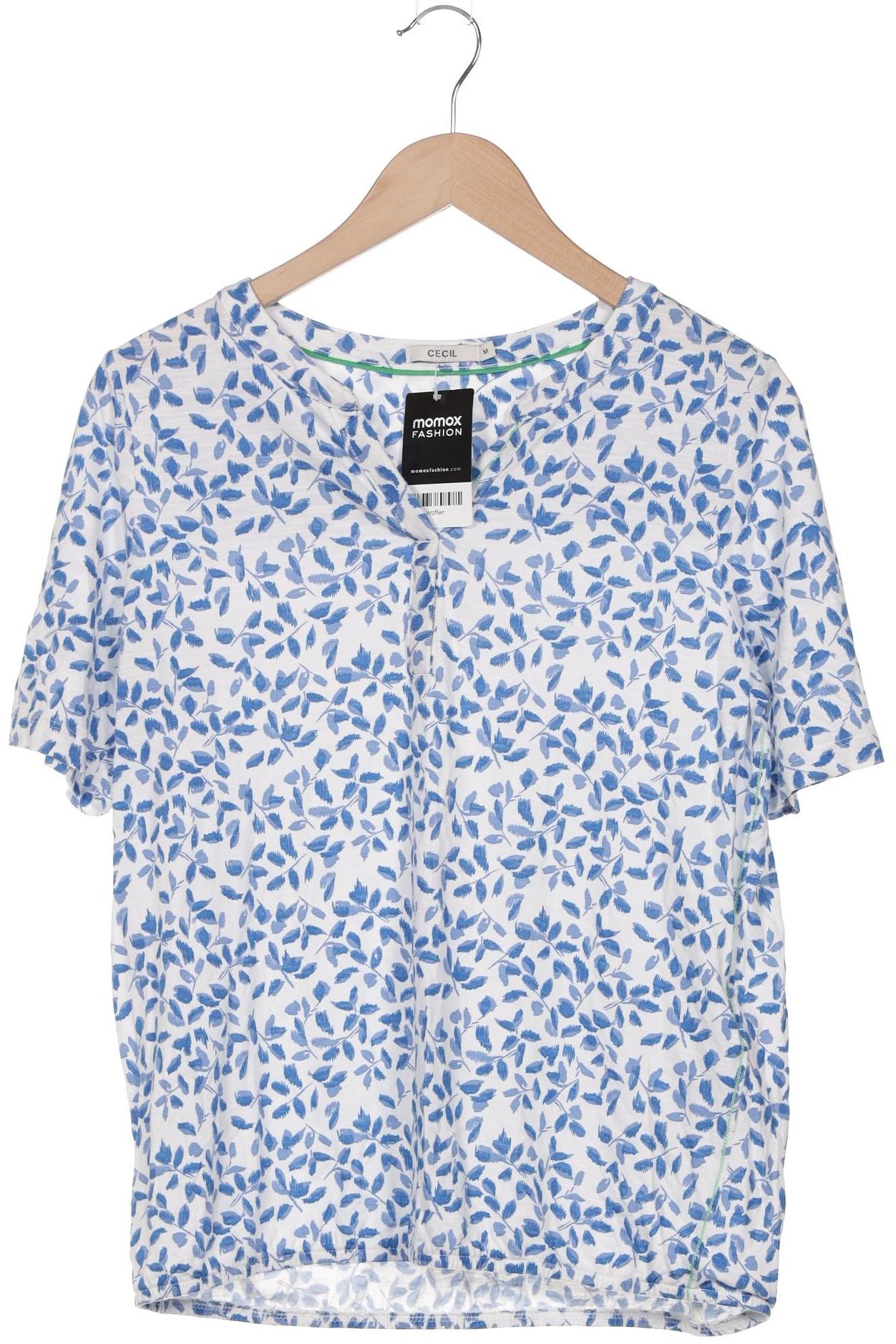

Cecil Damen T-Shirt, blau, Gr. 38