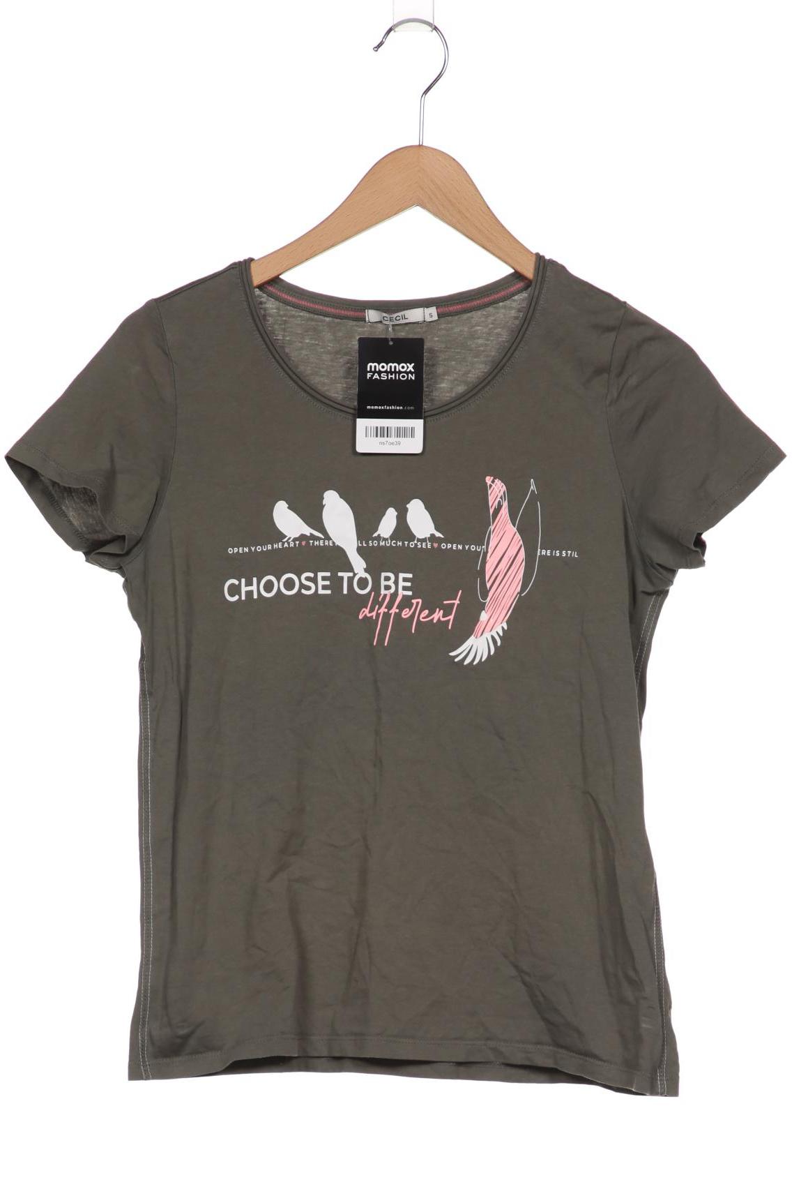 

CECIL Damen T-Shirt, grün