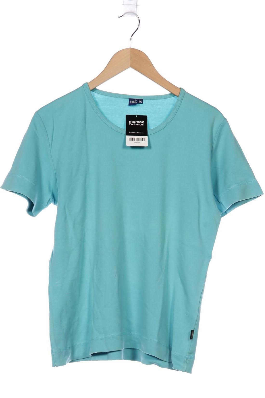

Cecil Damen T-Shirt, blau, Gr. 46