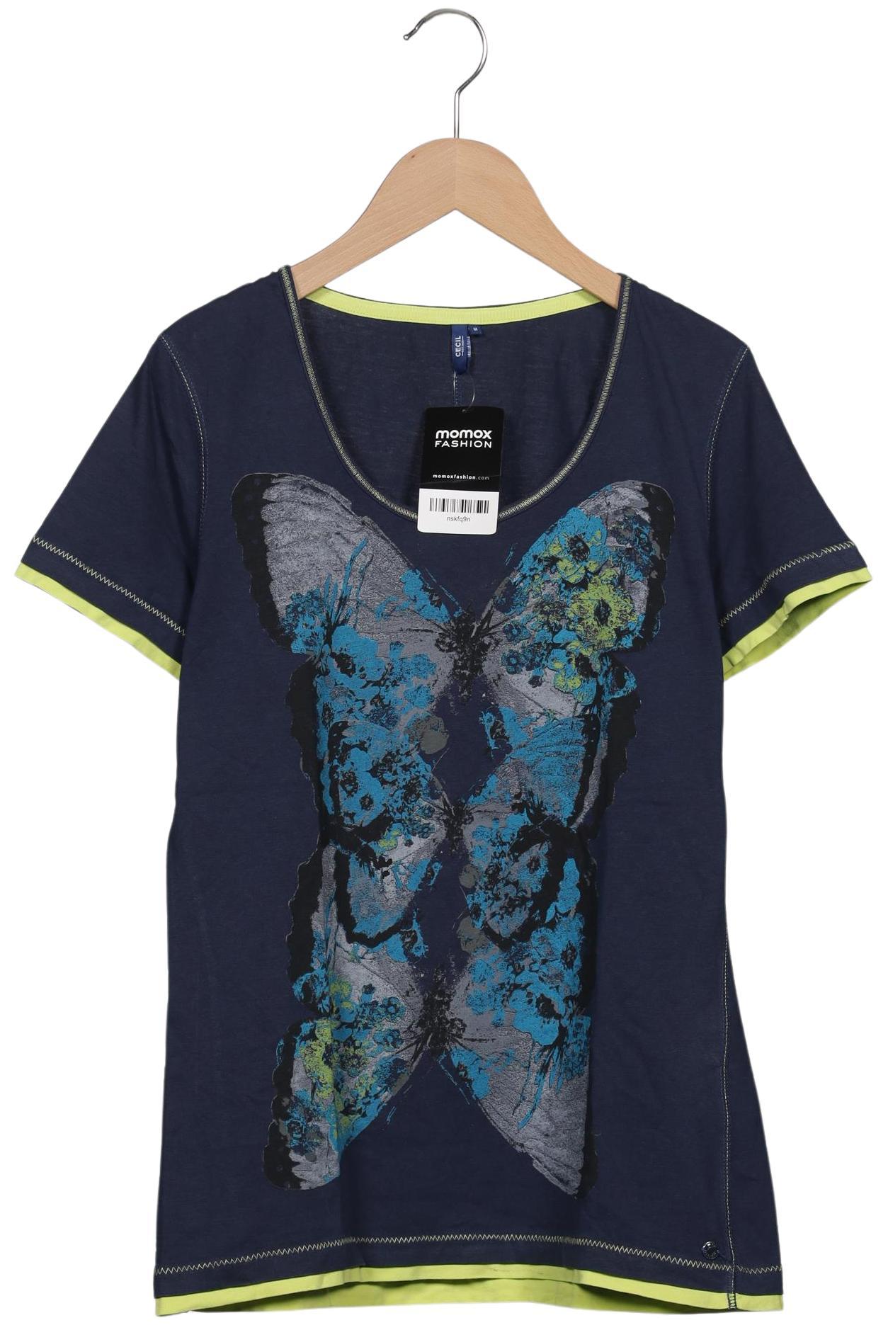 

Cecil Damen T-Shirt, marineblau, Gr. 38