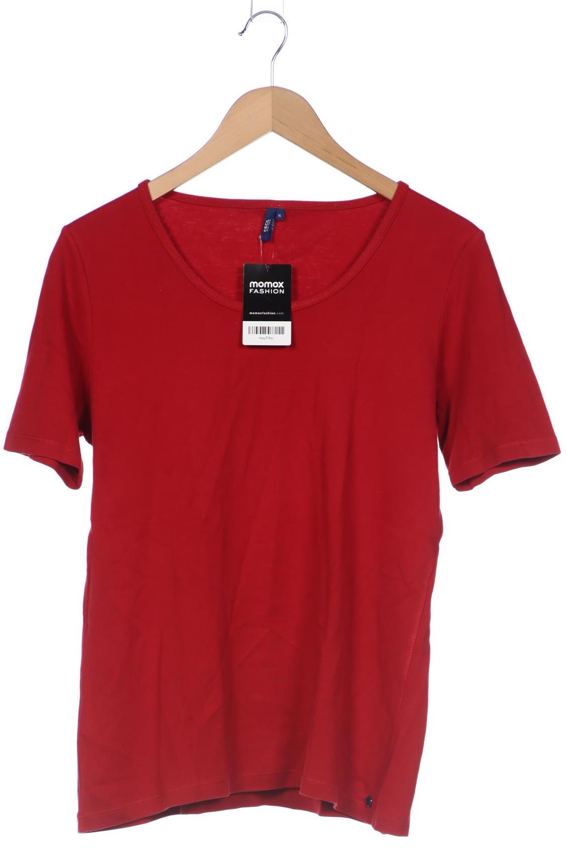 

Cecil Damen T-Shirt, rot, Gr. 44