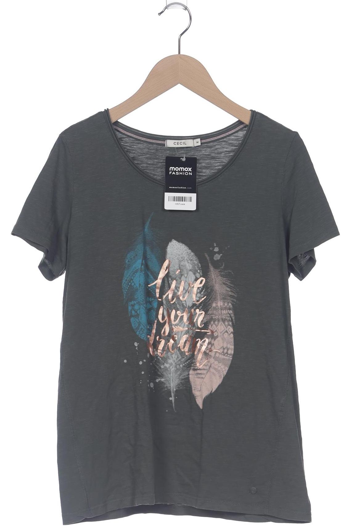 

Cecil Damen T-Shirt, grün, Gr. 38