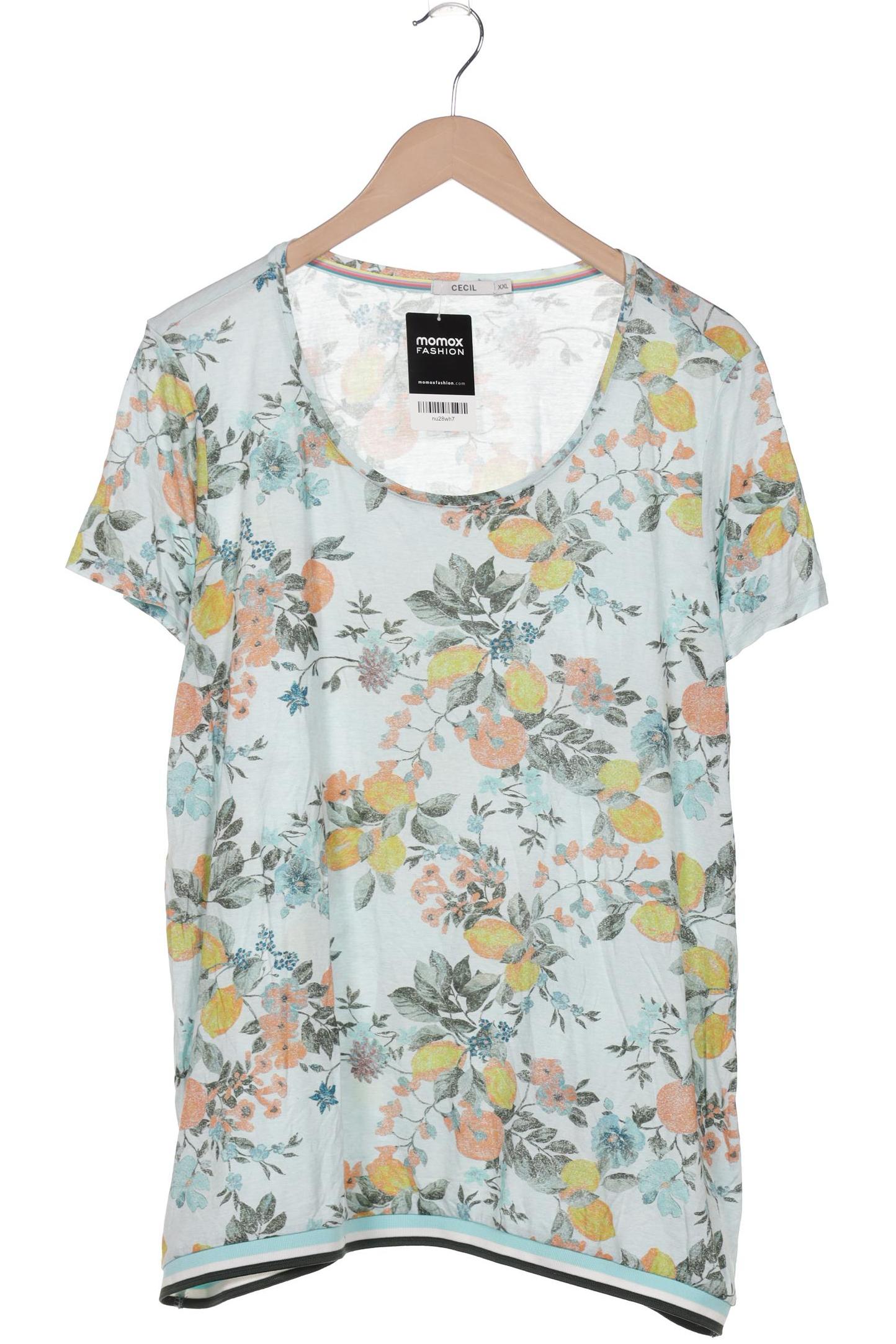 

Cecil Damen T-Shirt, hellblau, Gr. 46