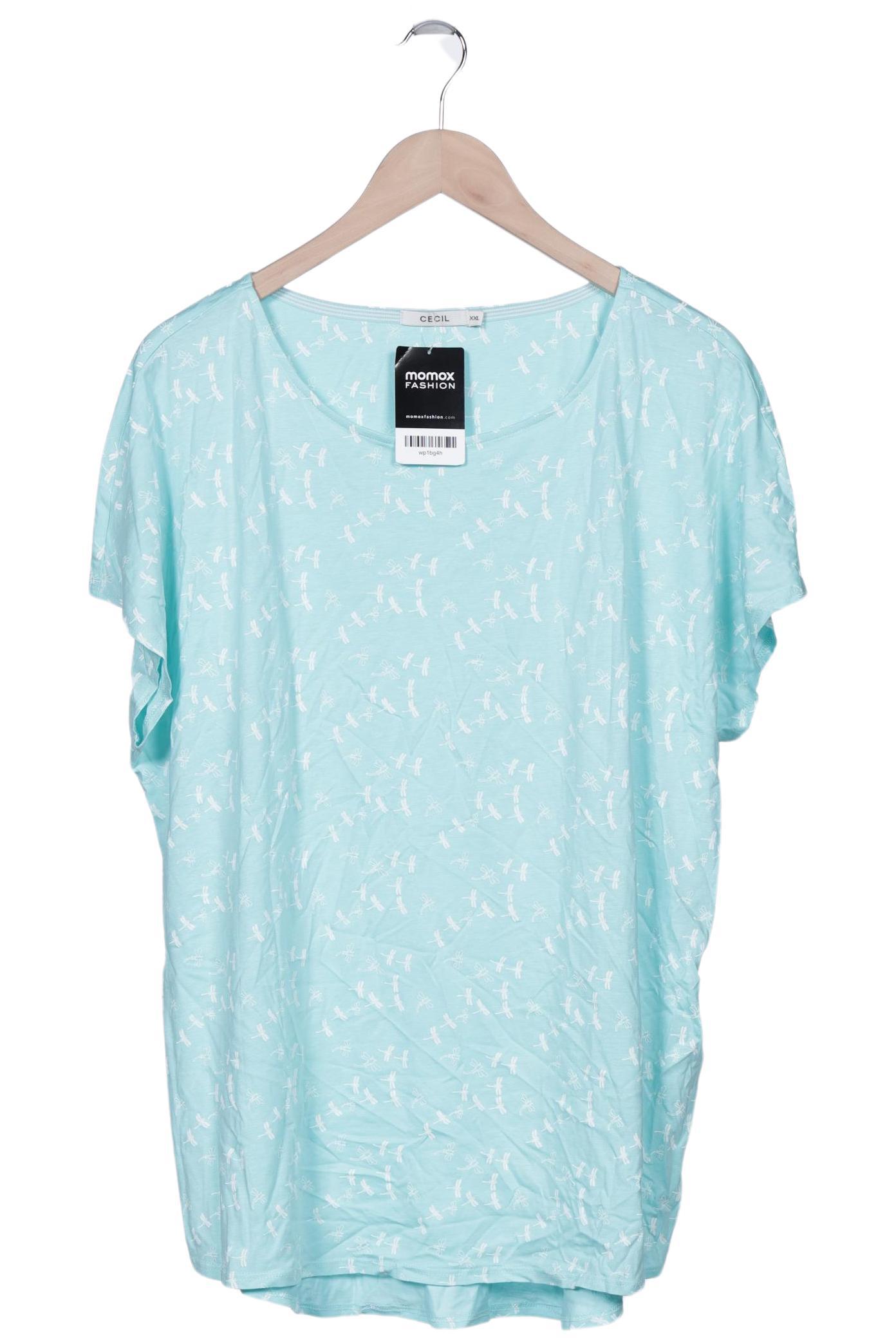 

Cecil Damen T-Shirt, hellblau, Gr. 46