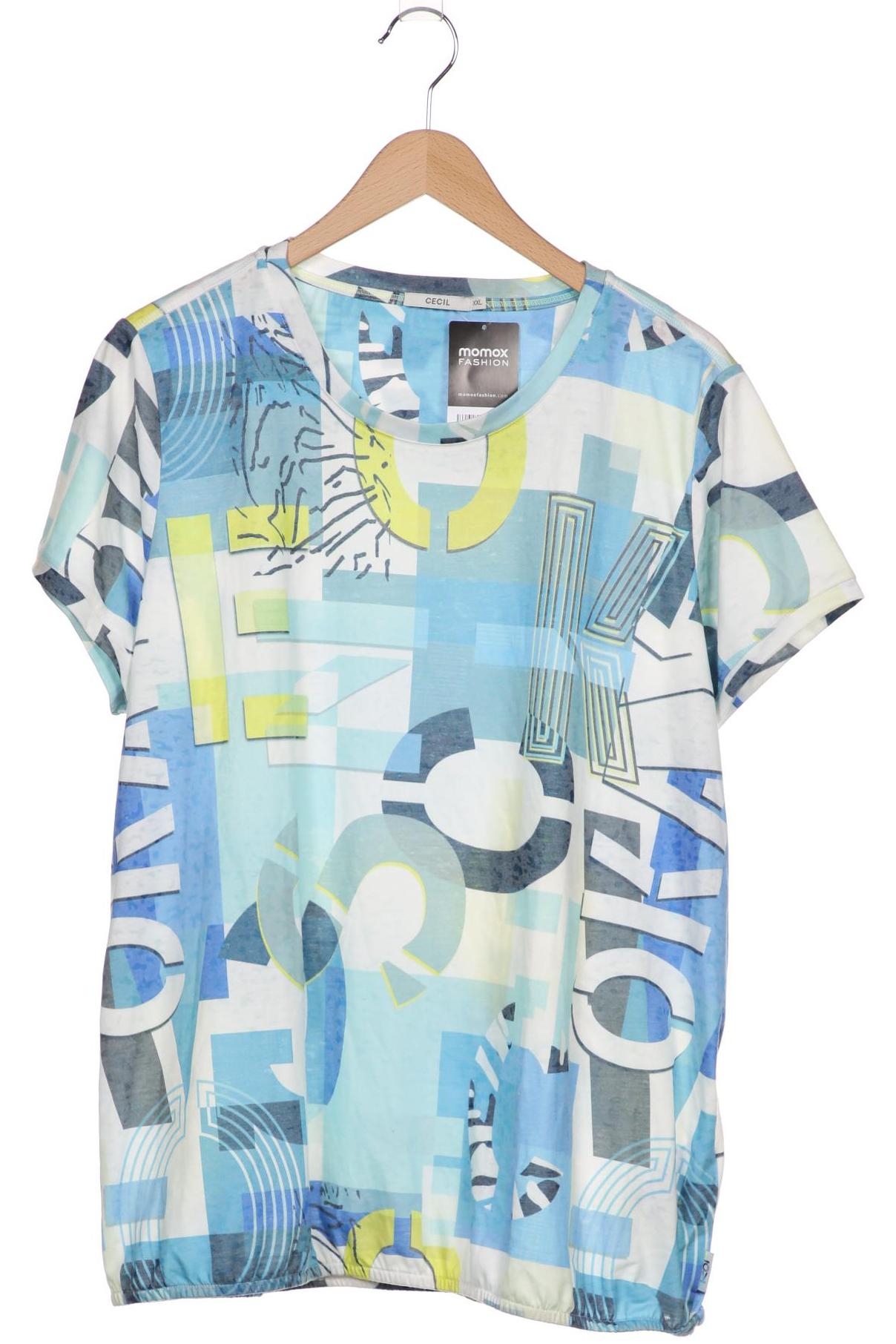 

Cecil Damen T-Shirt, blau, Gr. 46