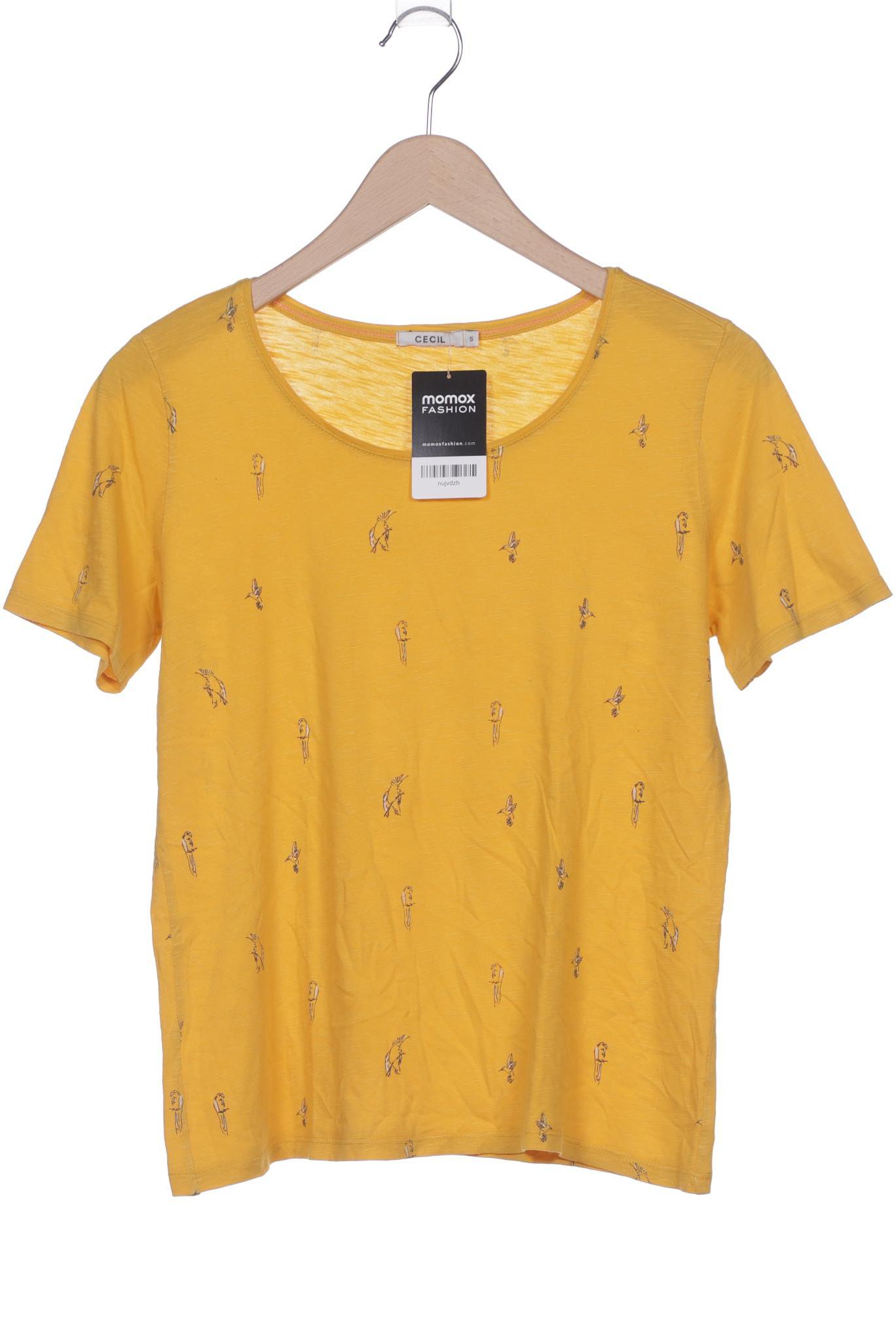 

Cecil Damen T-Shirt, gelb, Gr. 36