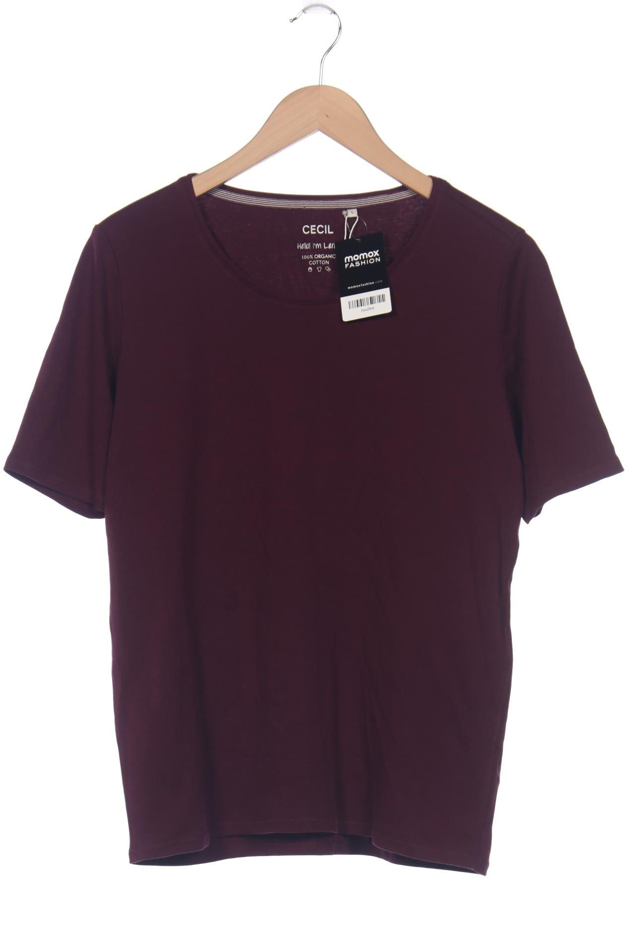 

Cecil Damen T-Shirt, bordeaux, Gr. 42