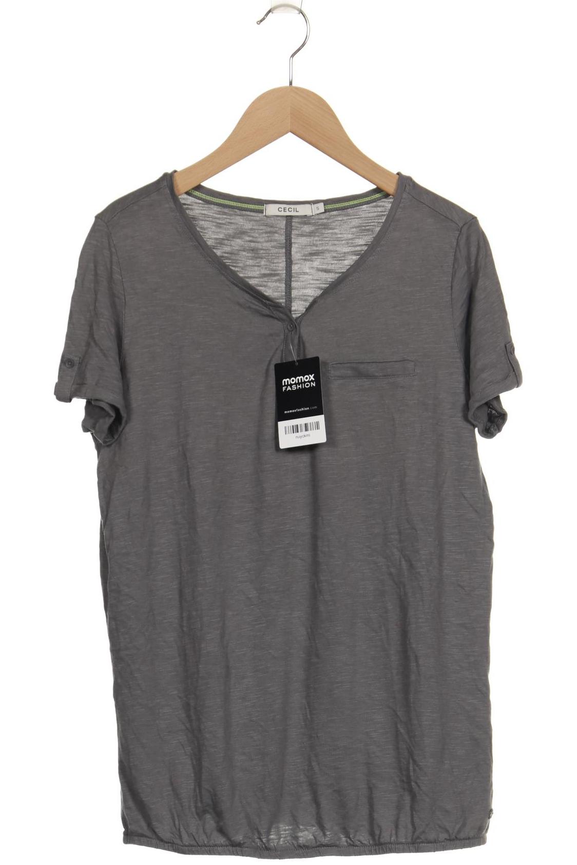 Thumbnail - Cecil Damen T-Shirt, grau, Gr. 36