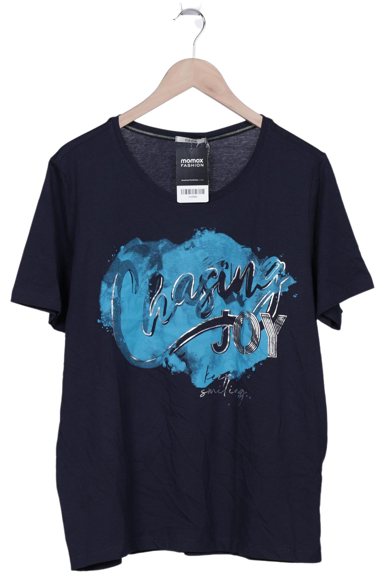 

Cecil Damen T-Shirt, marineblau, Gr. 44