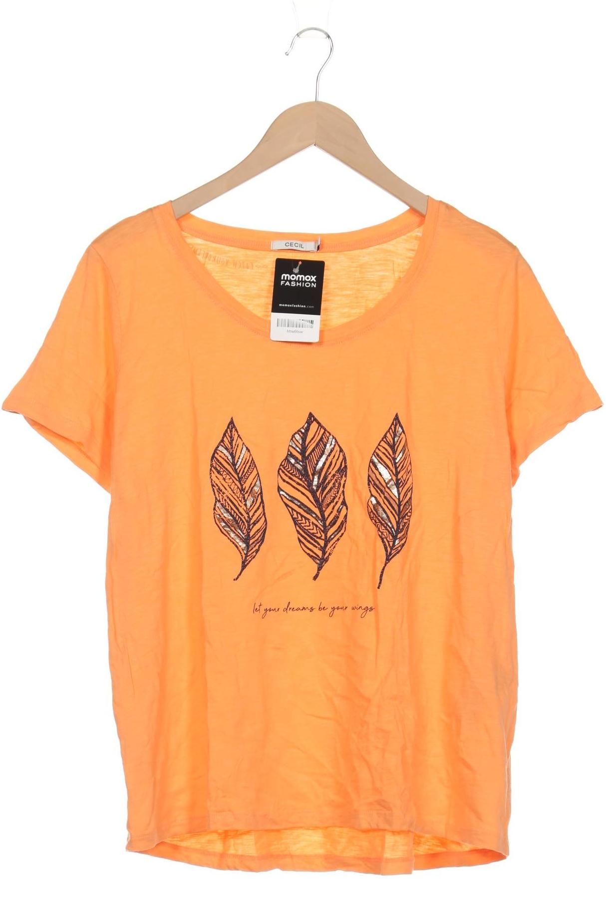 

Cecil Damen T-Shirt, orange, Gr. 46