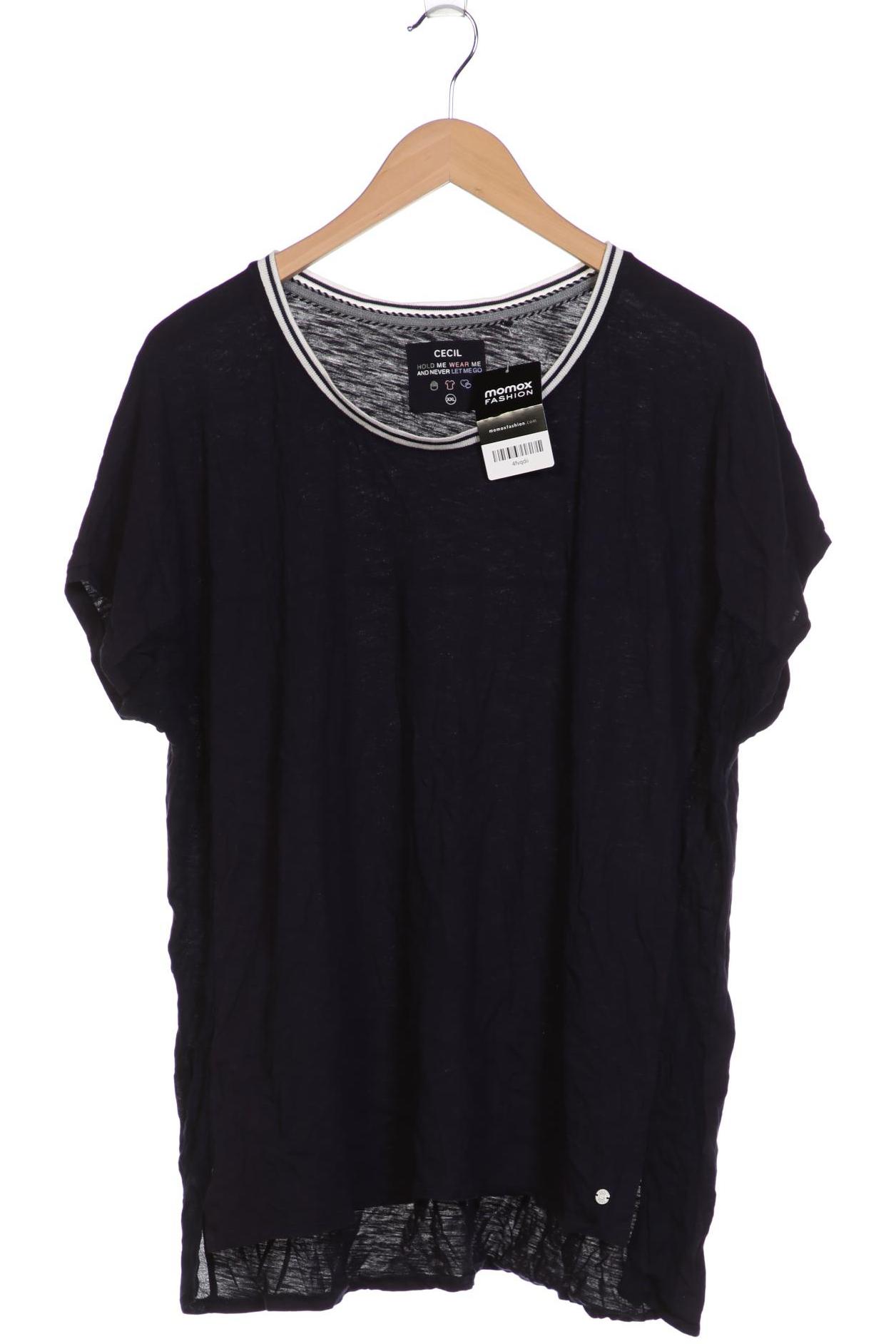 

Cecil Damen T-Shirt, marineblau, Gr. 46