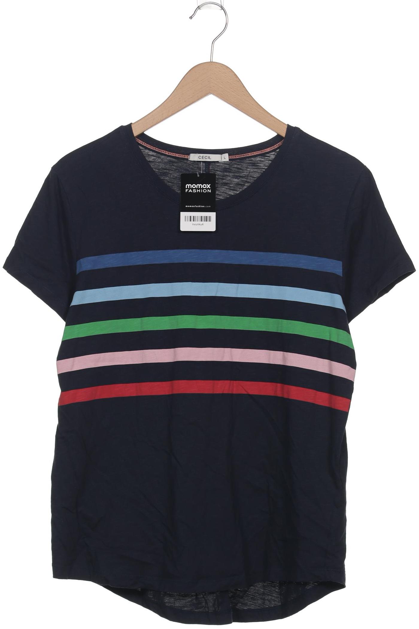 

Cecil Damen T-Shirt, marineblau, Gr. 42