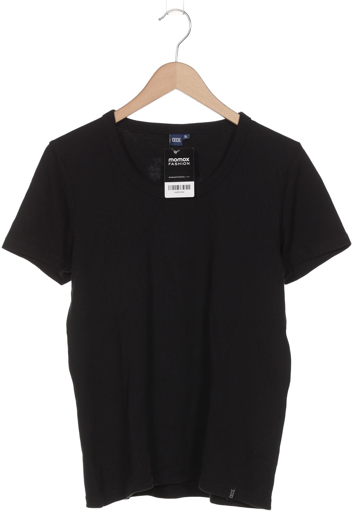 

Cecil Damen T-Shirt, schwarz, Gr. 44