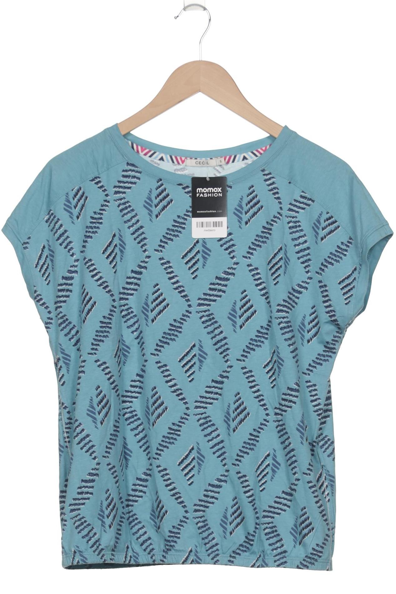

Cecil Damen T-Shirt, blau, Gr. 36