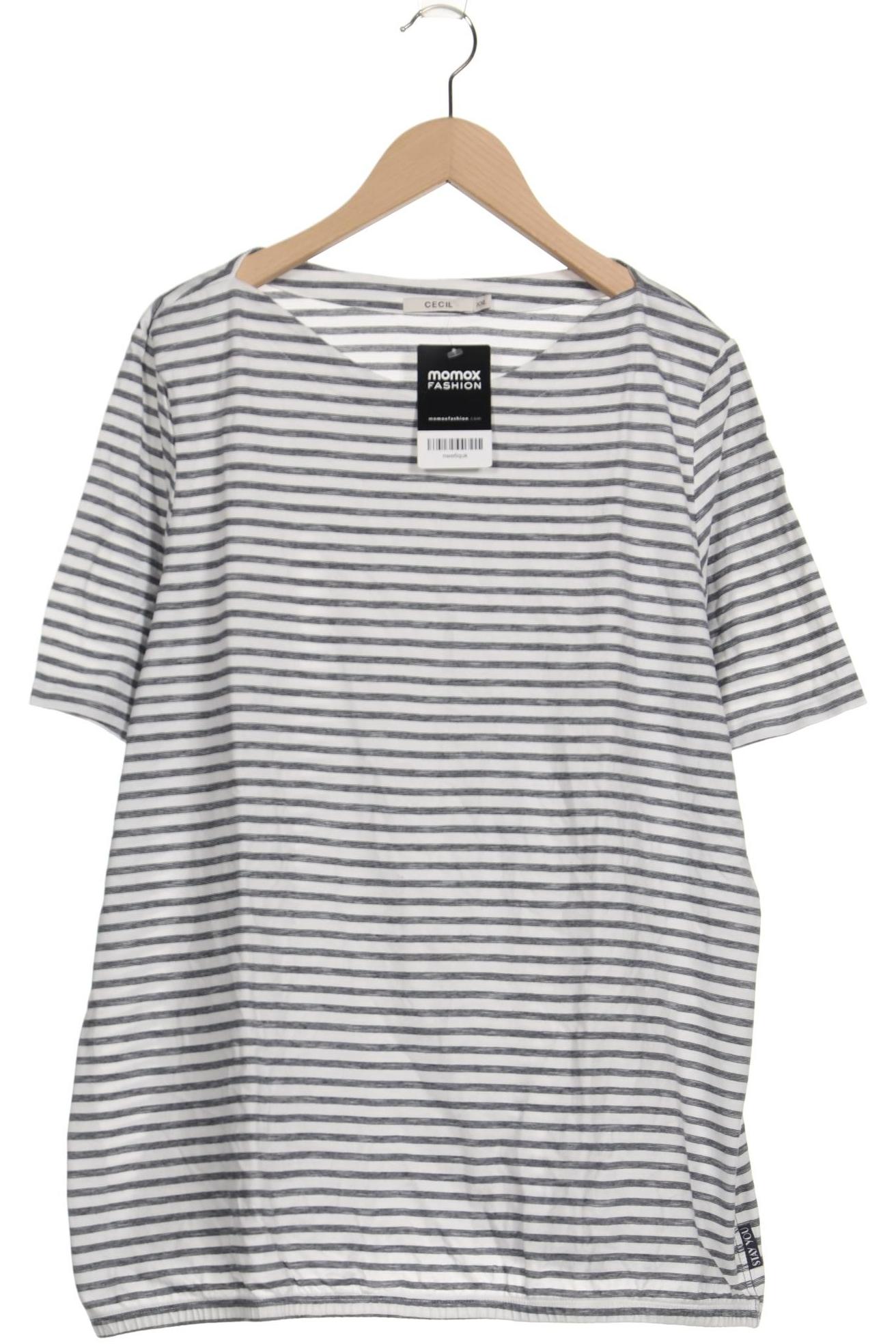

Cecil Damen T-Shirt, weiß, Gr. 46