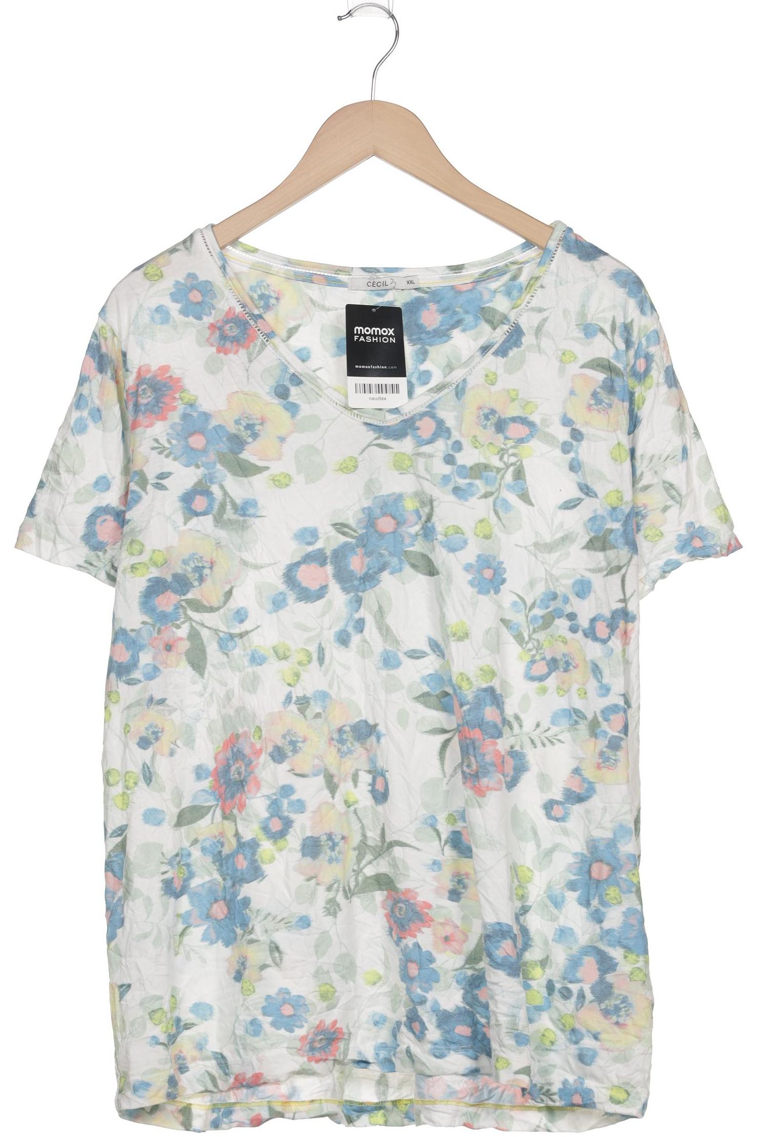 

Cecil Damen T-Shirt, mehrfarbig, Gr. 46