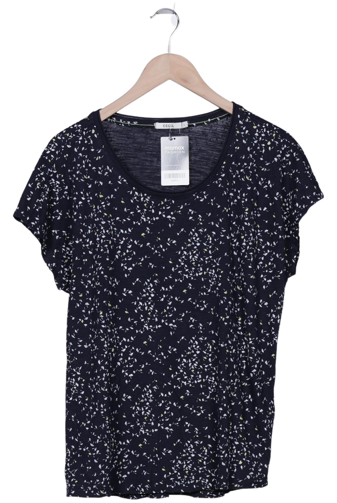

Cecil Damen T-Shirt, marineblau, Gr. 42
