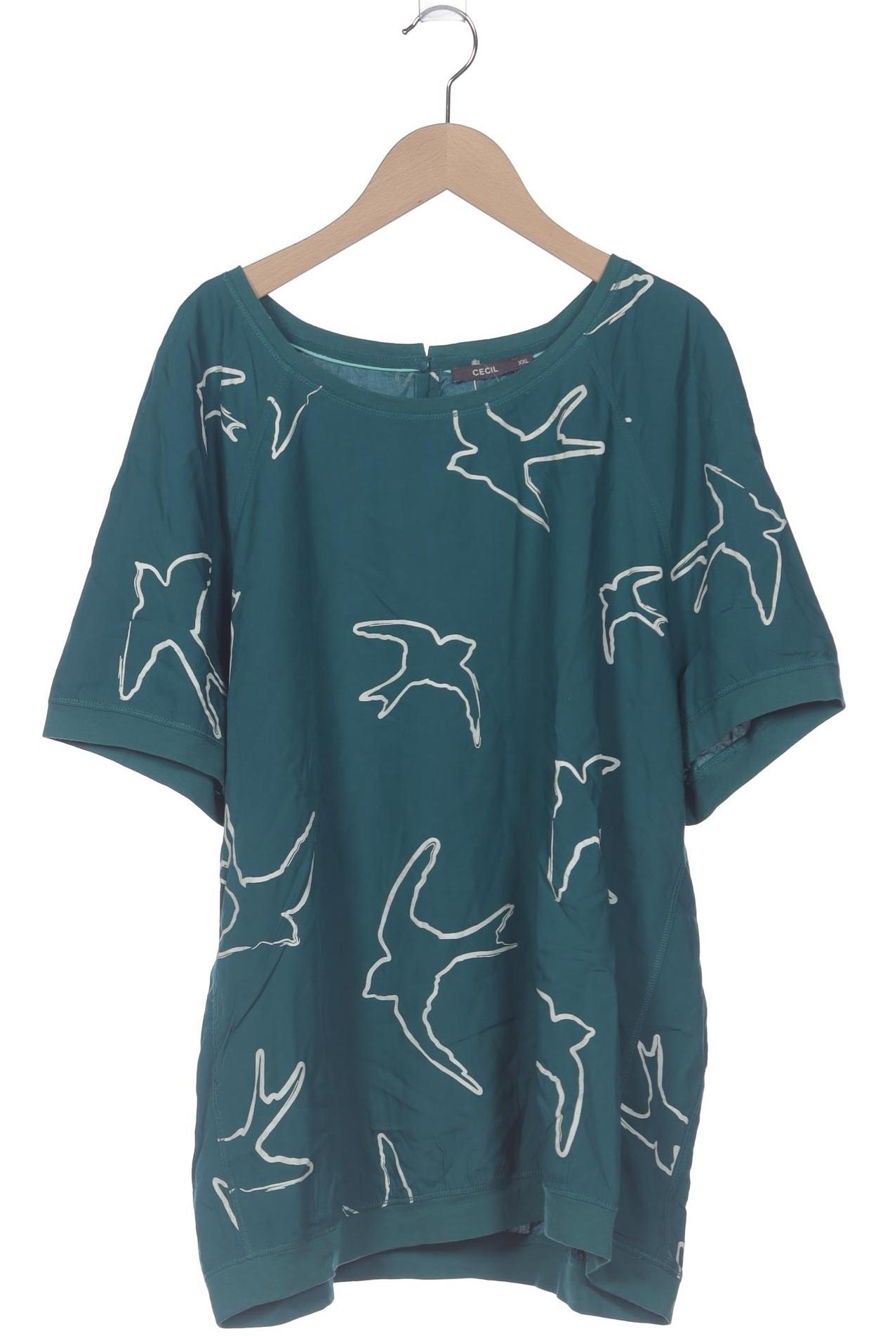 

Cecil Damen T-Shirt, türkis, Gr. 46