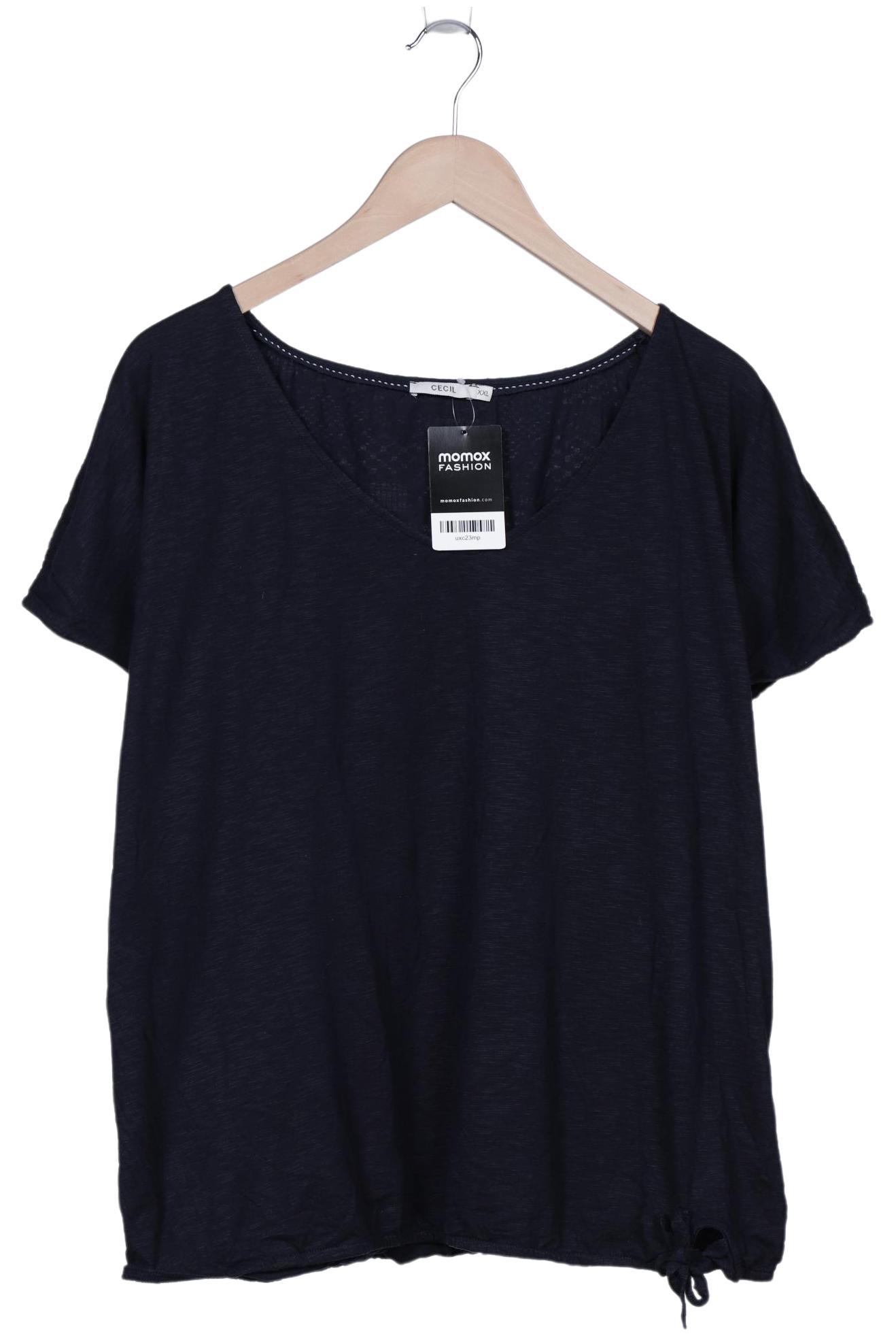 

Cecil Damen T-Shirt, marineblau, Gr. 46