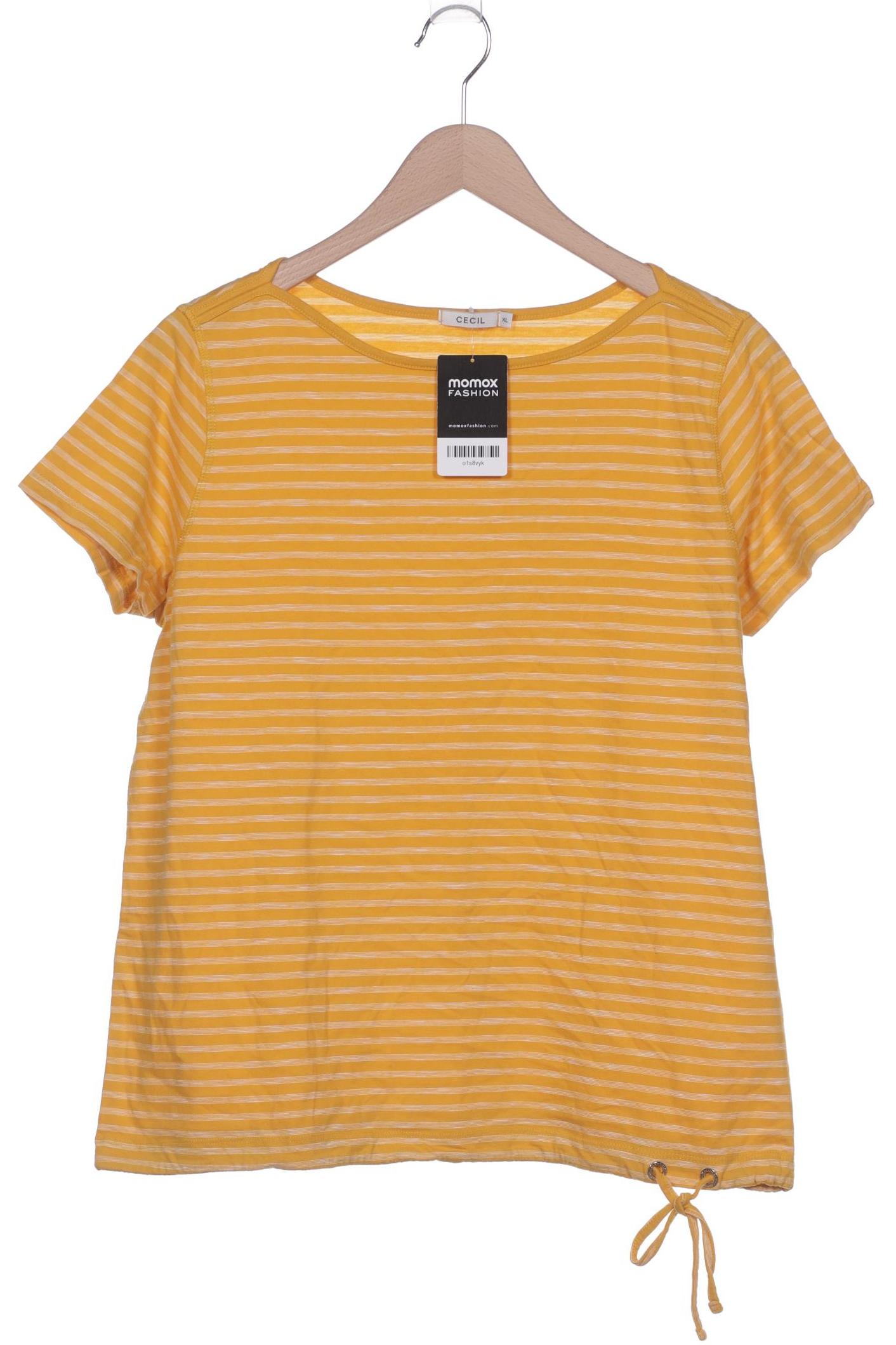 

Cecil Damen T-Shirt, gelb, Gr. 44