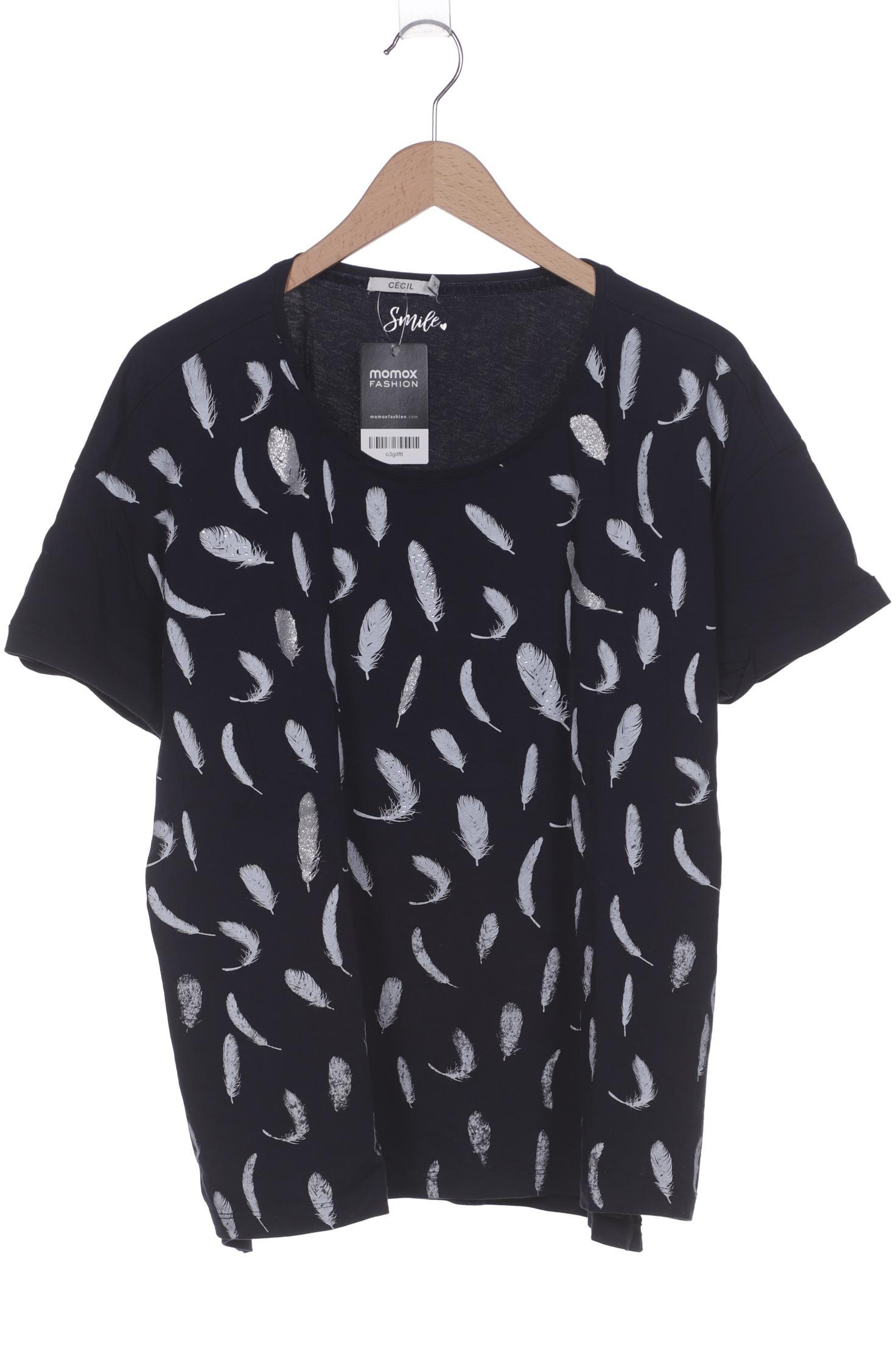

Cecil Damen T-Shirt, marineblau, Gr. 46