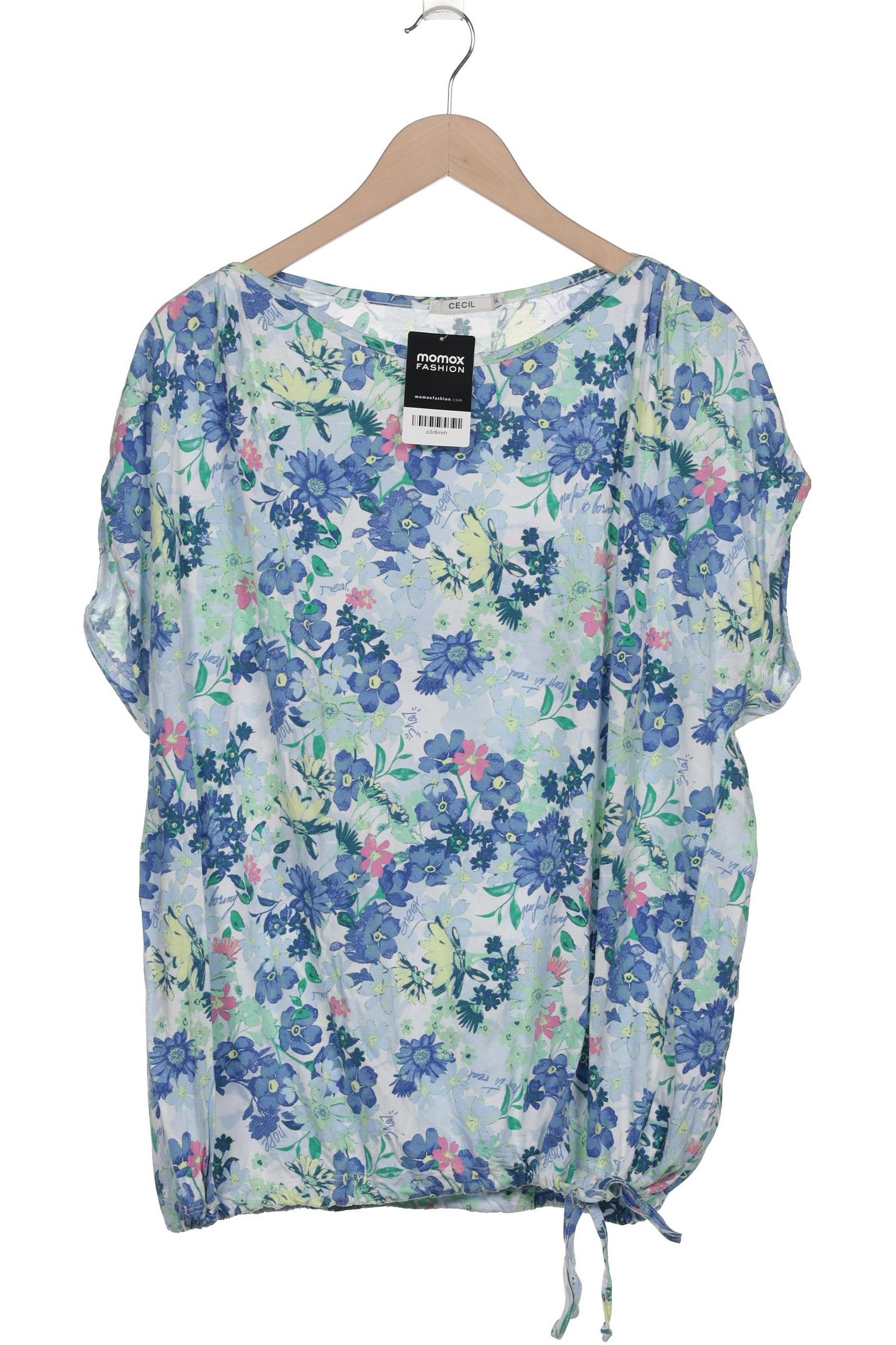 

Cecil Damen T-Shirt, blau, Gr. 46