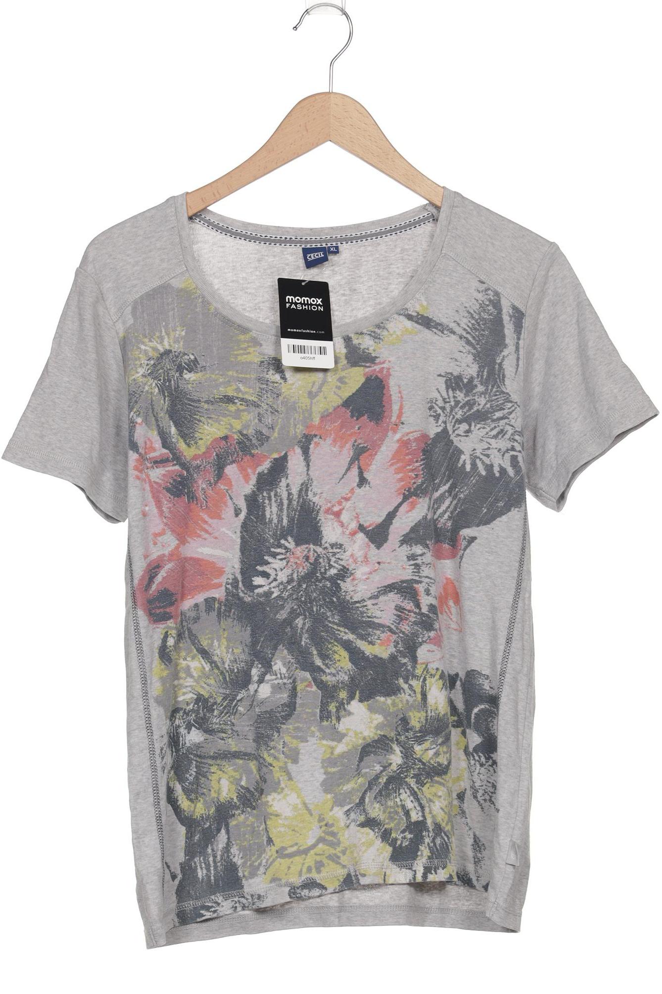 

Cecil Damen T-Shirt, grau, Gr. 44