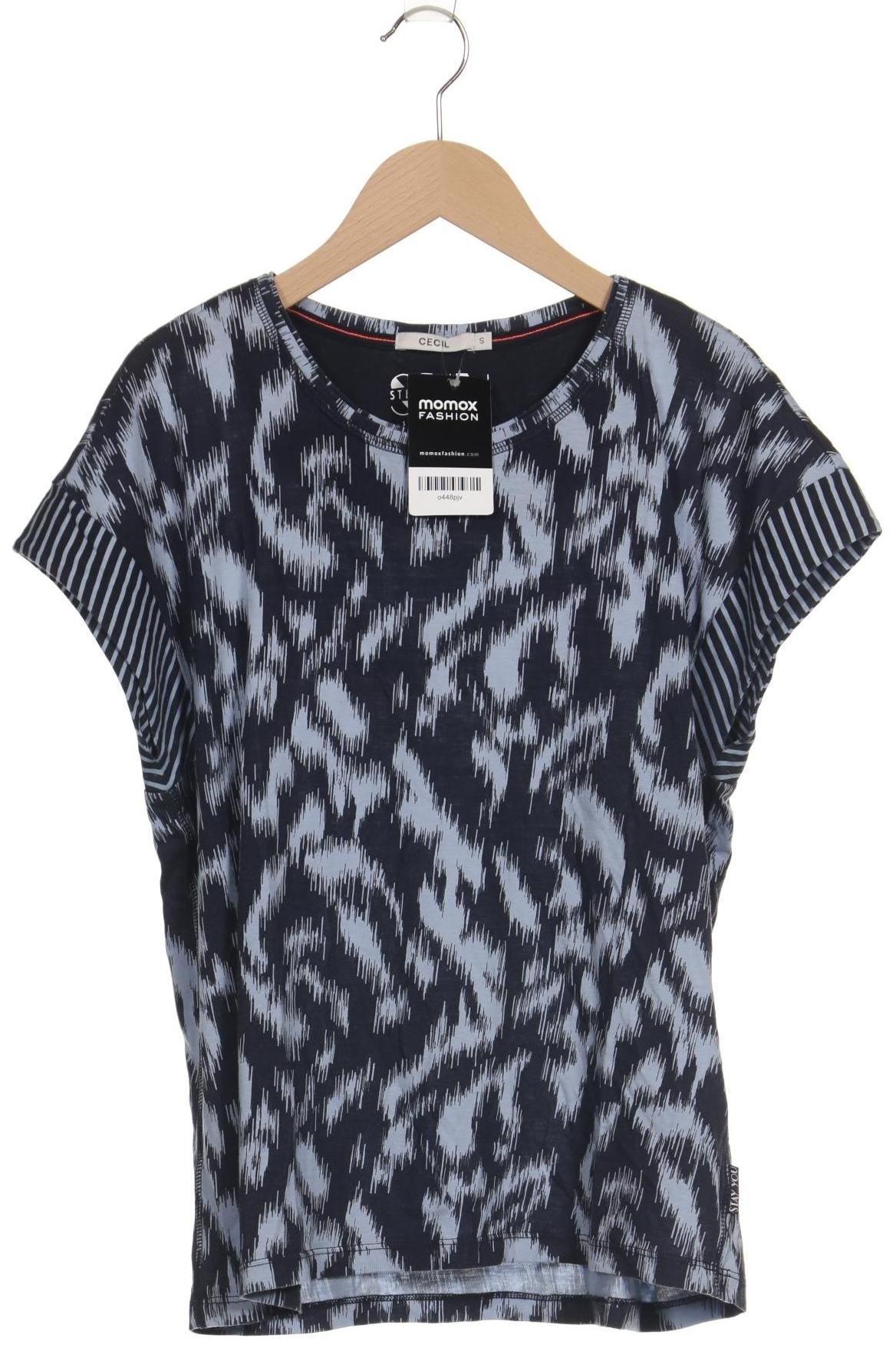 

Cecil Damen T-Shirt, blau, Gr. 36