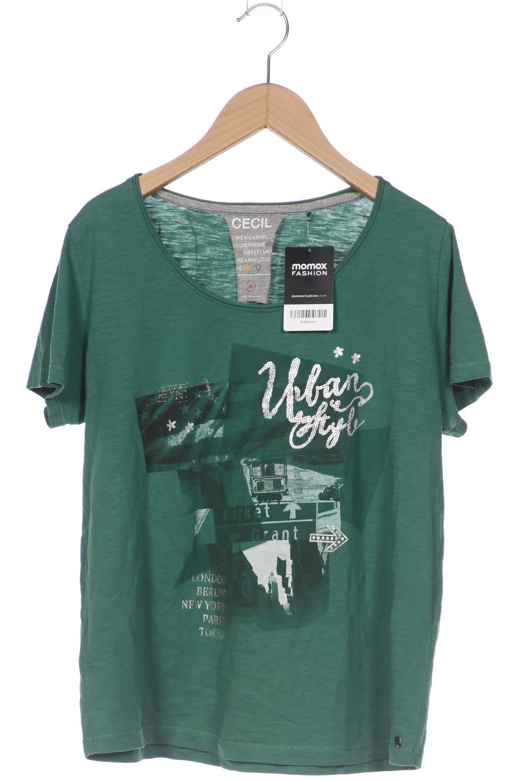 

Cecil Damen T-Shirt, grün, Gr. 38