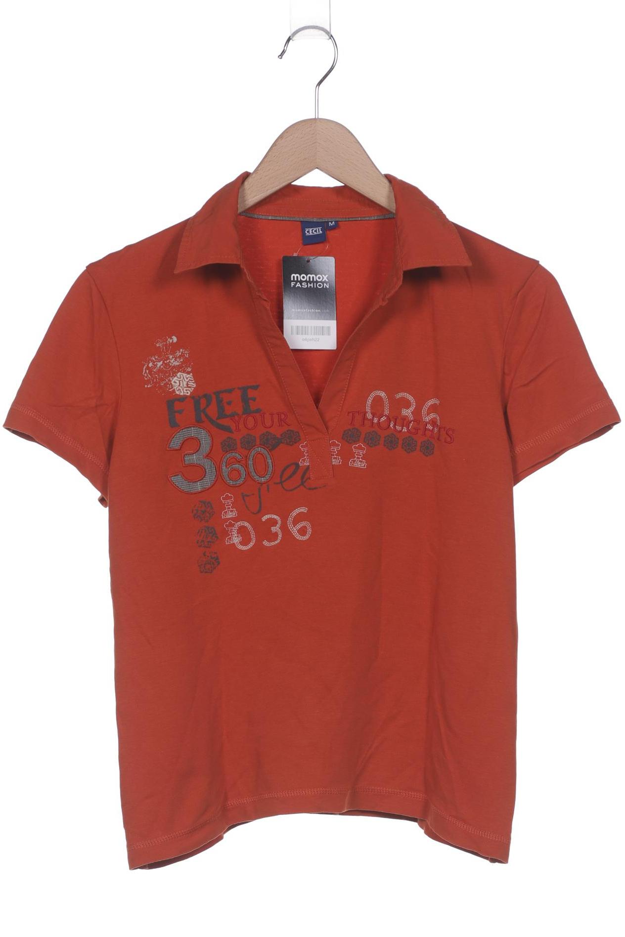 

Cecil Damen T-Shirt, orange, Gr. 38