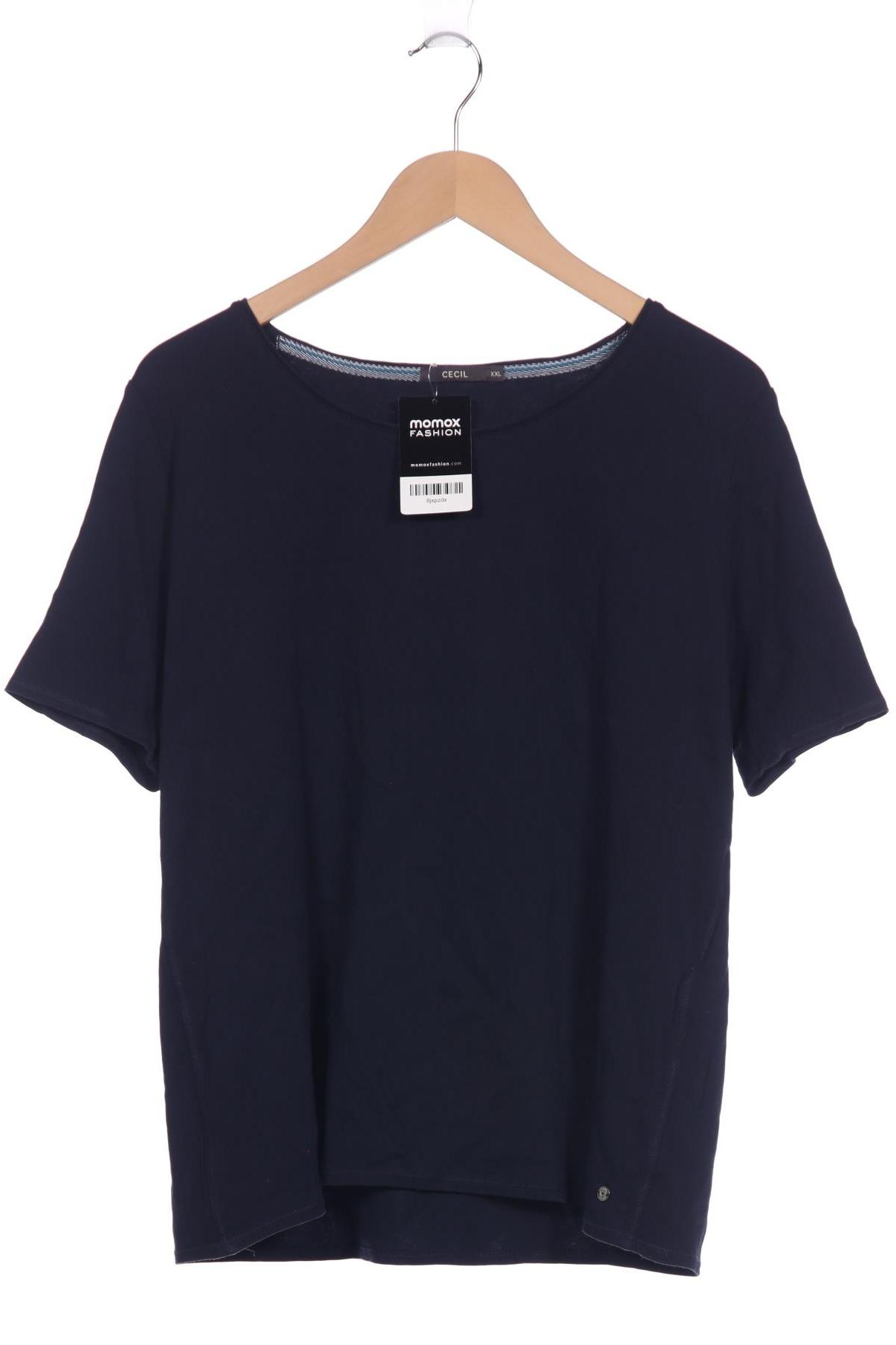 

Cecil Damen T-Shirt, marineblau, Gr. 46