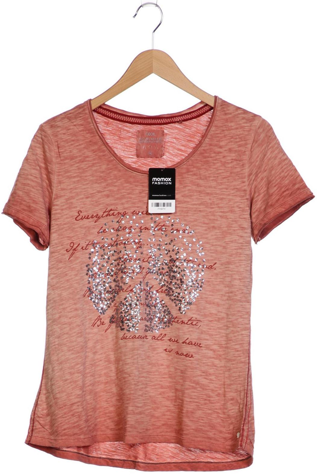 

Cecil Damen T-Shirt, orange, Gr. 38