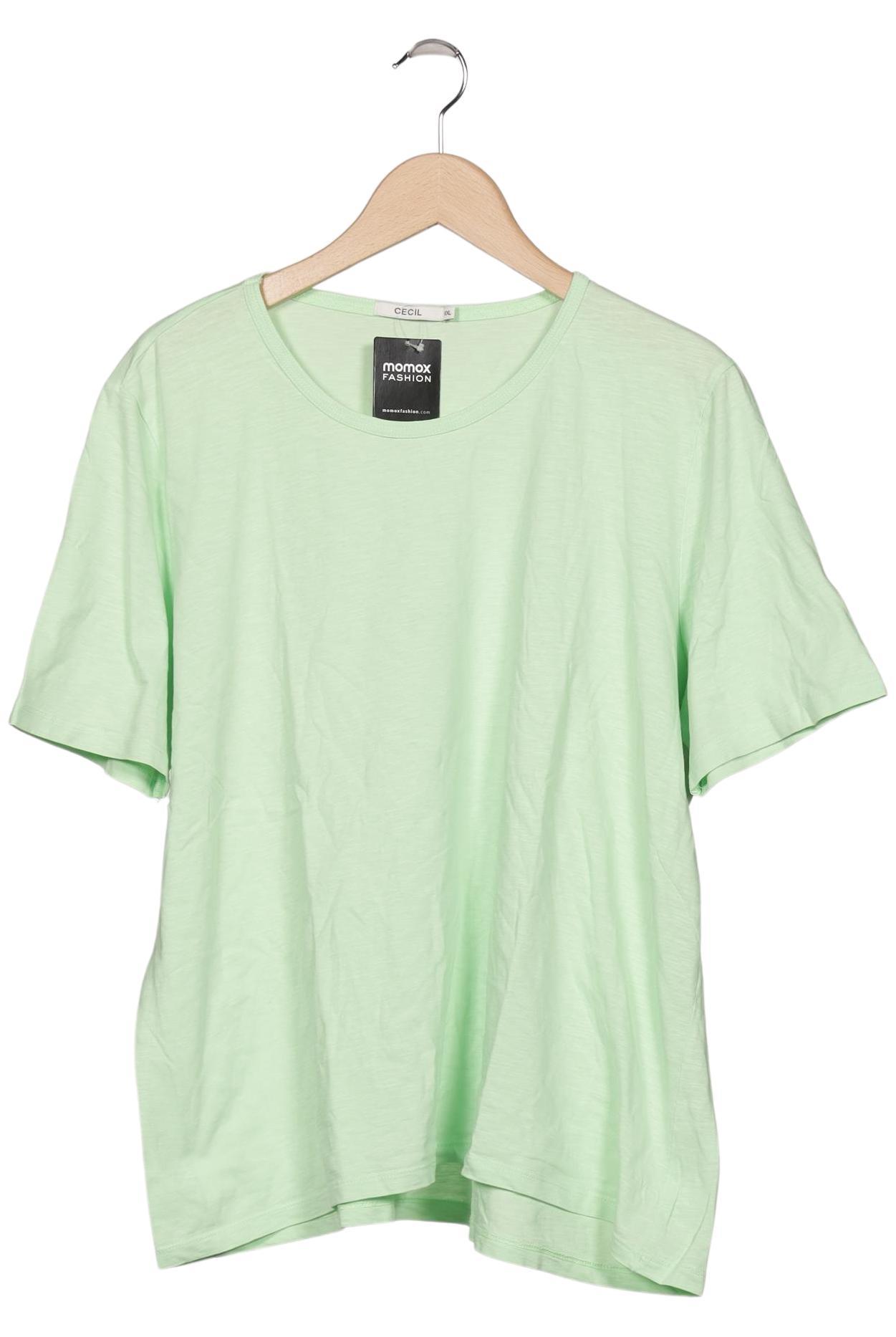 

Cecil Damen T-Shirt, hellgrün, Gr. 46