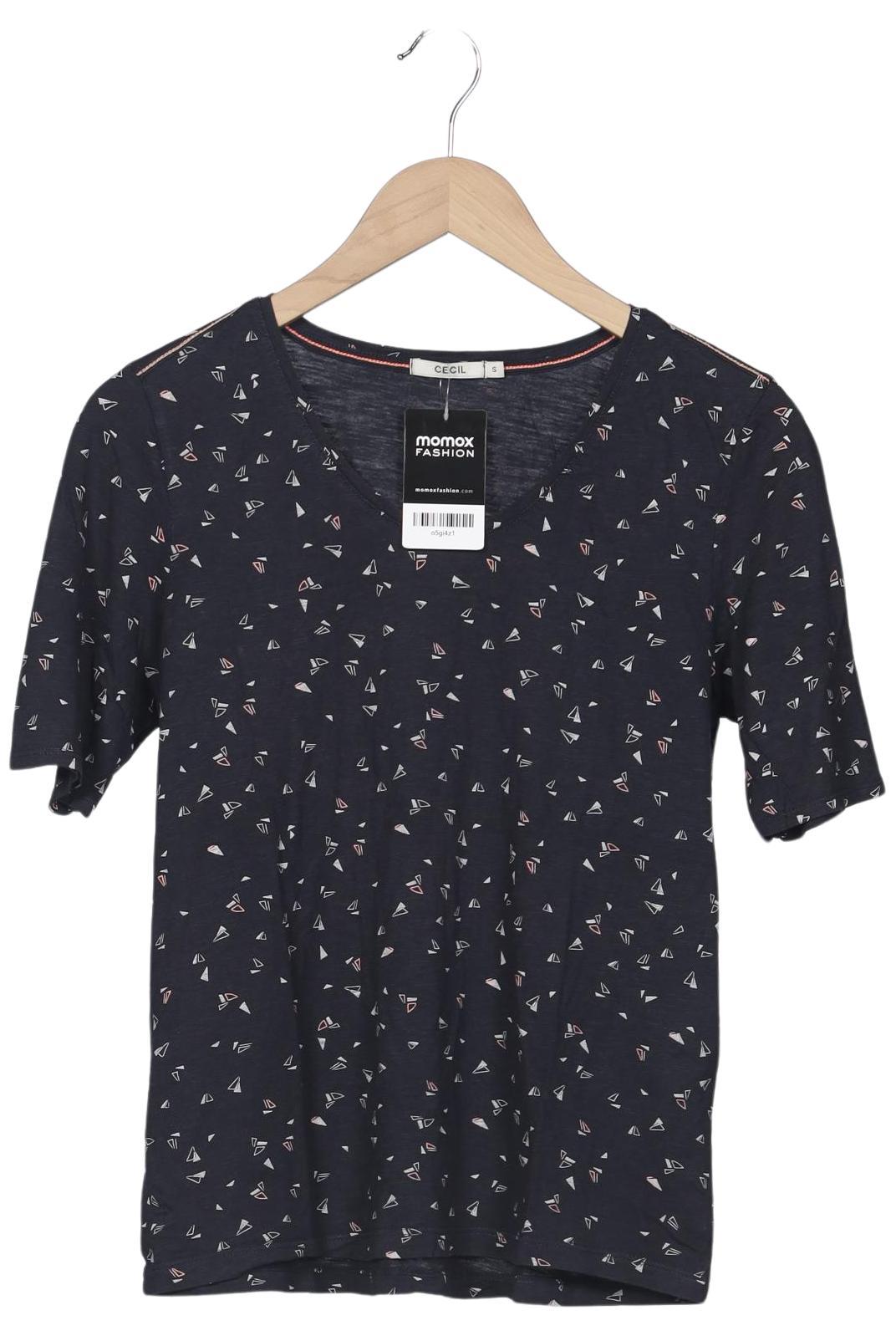 

Cecil Damen T-Shirt, marineblau, Gr. 36